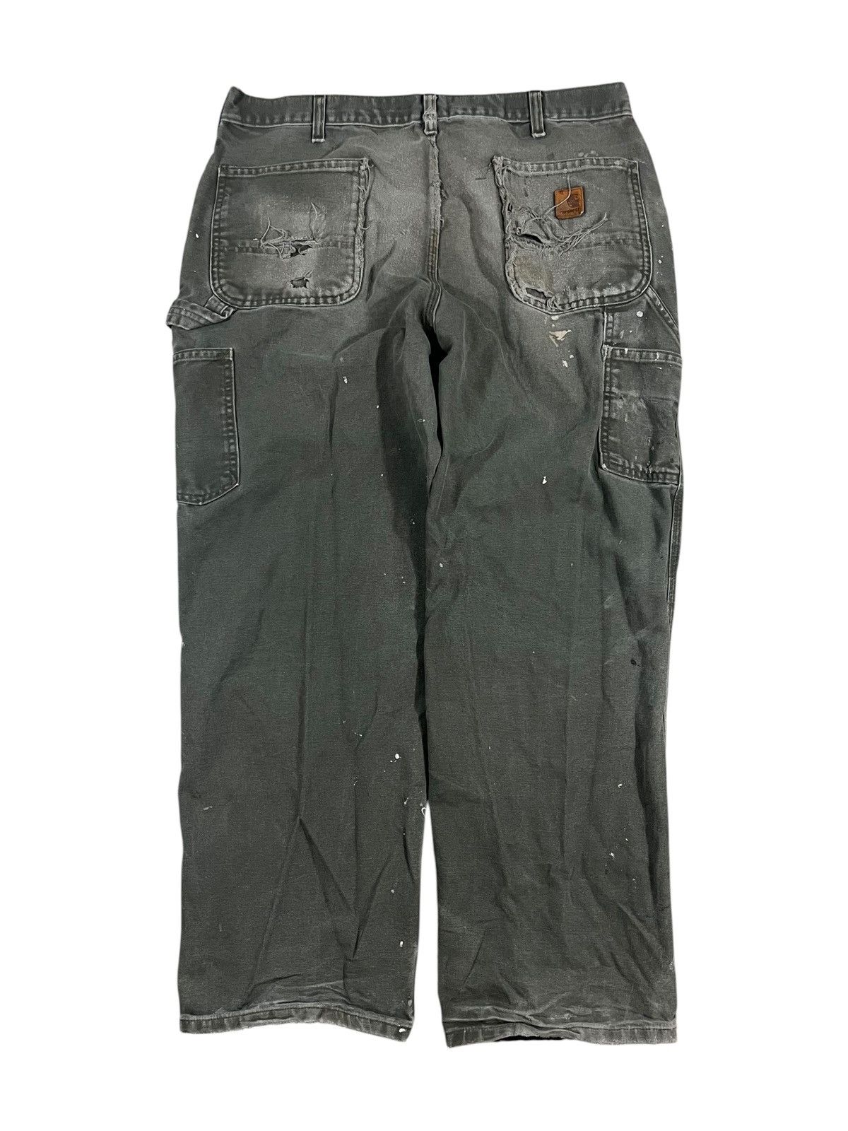 Carhartt Carhartt B11 MOS Painter Work Pants Faded Green Size US 36 / EU 52 - 2 Thumbnail