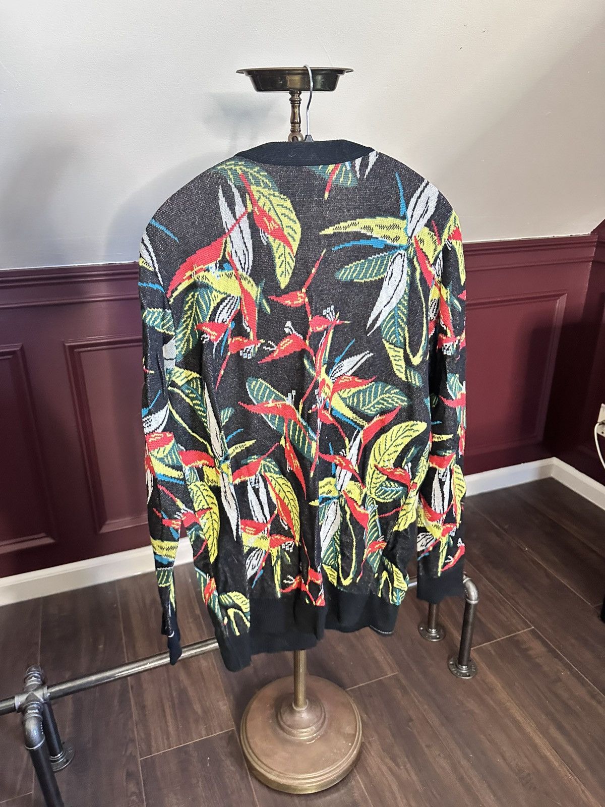 Wacko Maria WACKO MARIA knit floral cardigan made in Japan w tags Size US M / EU 48-50 / 2 - 9 Thumbnail