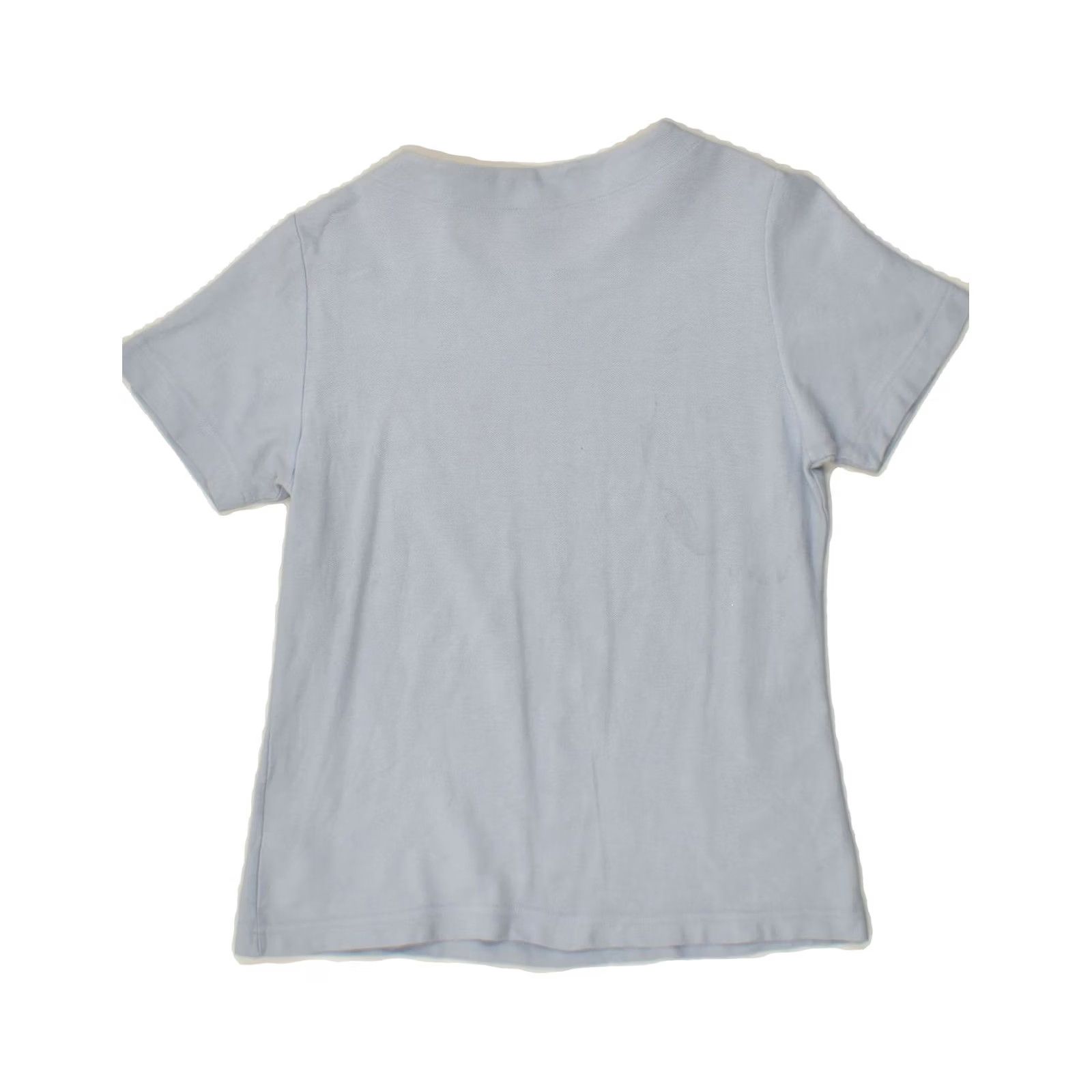 Fila FILA Womens T-Shirt Top Blue Large Cotton IT 46/48 Size L / US 10 / IT 46 - 2 Thumbnail