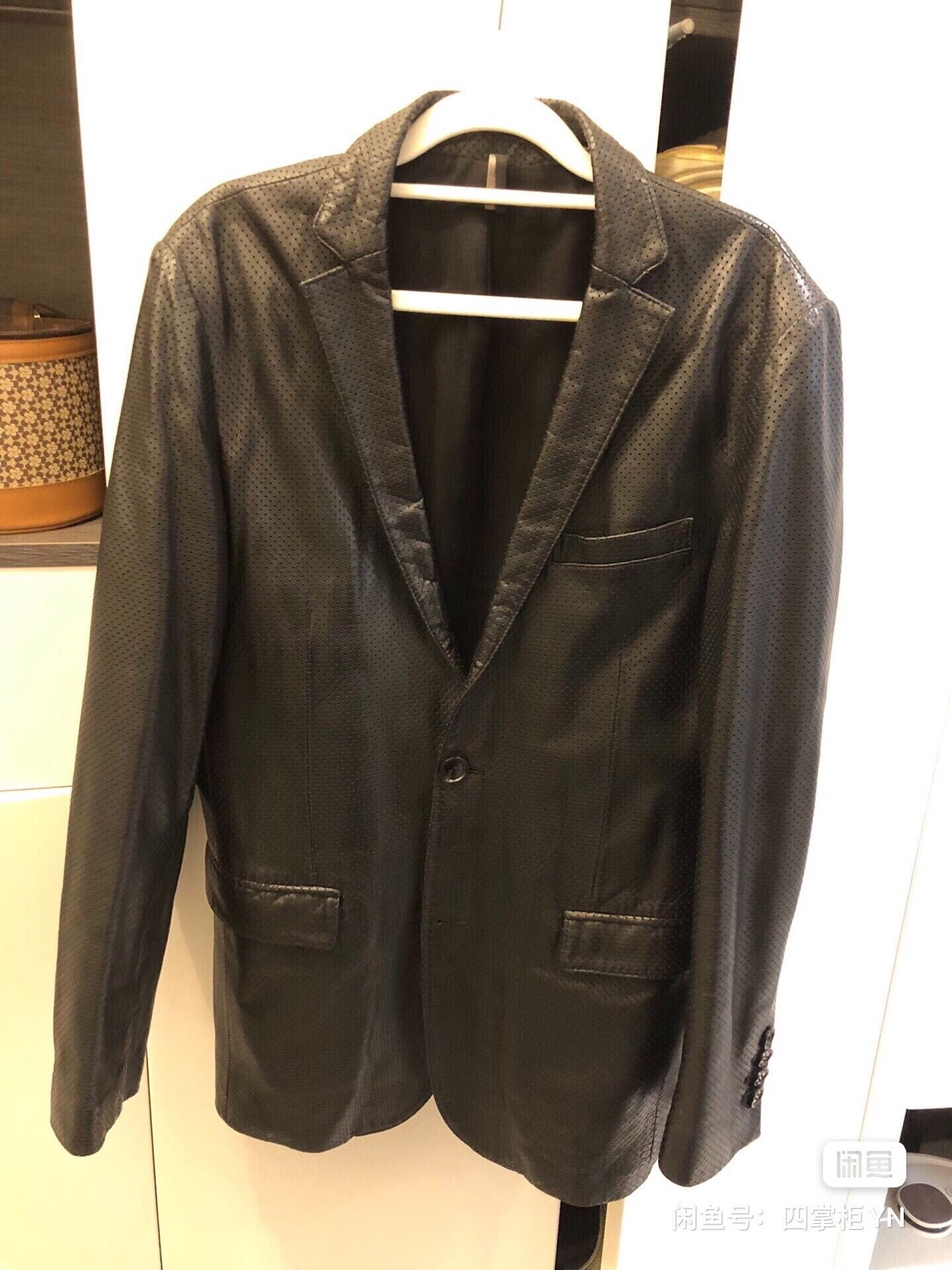Dior Dior Homme Perforated Leather Blazer Size US M / EU 48-50 / 2 - 1 Thumbnail