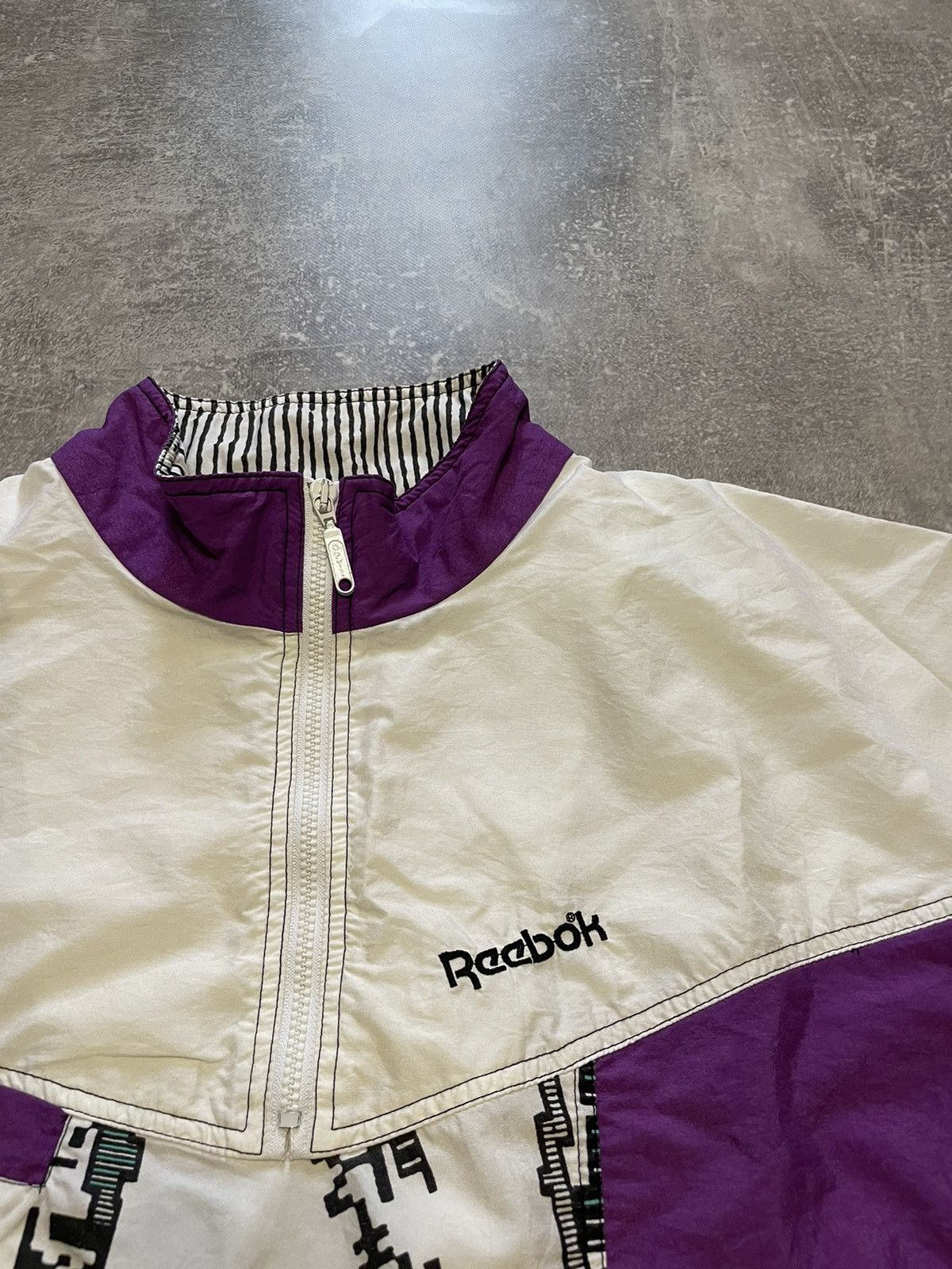 Reebok × Vintage Rare Reebok Light Jacket Retro 90s Size US M / EU 48-50 / 2 - 7 Thumbnail