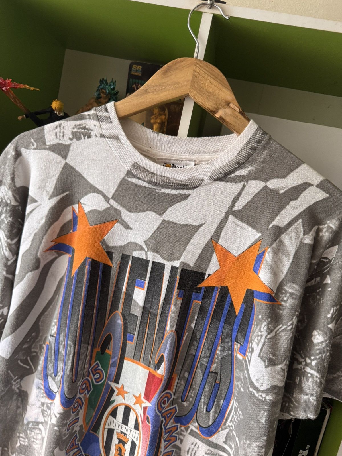 Vintage VINTAGE 90s JUVENTUS CHAMPION DE ITALIA FULLPRINT Size US L / EU 52-54 / 3 - 8 Thumbnail