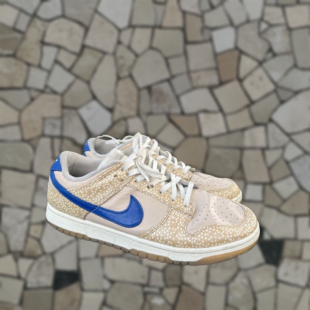 Nike Dunk Low Premium Montreal Bagel Sesame Sneakers - Men Size 11 Beige - DZ4853-200