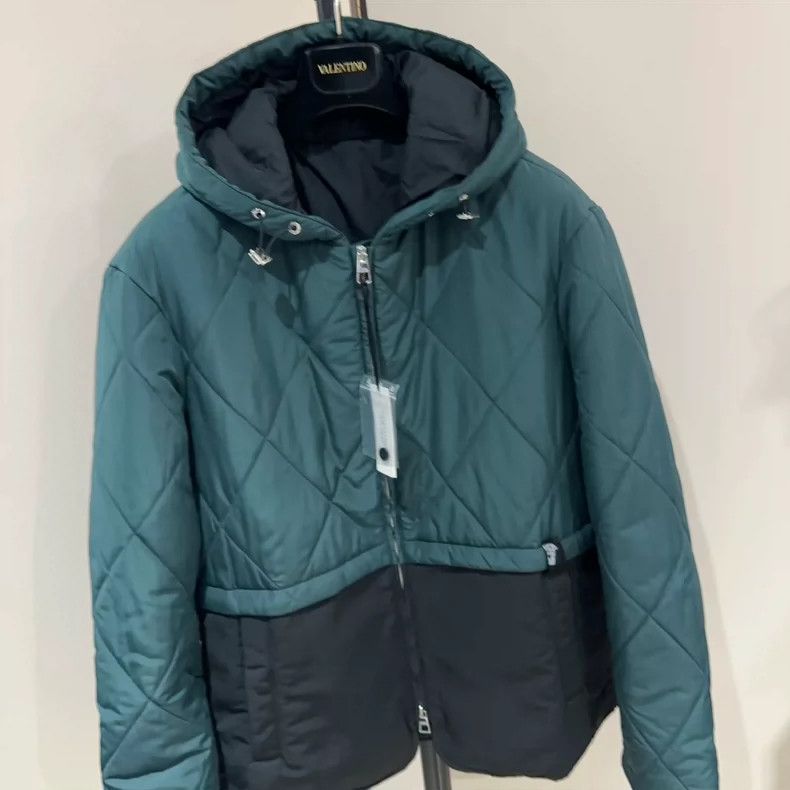 Versace Versace Men's cotton jacket two-color stitching design Size US XL / EU 56 / 4 - 3 Thumbnail