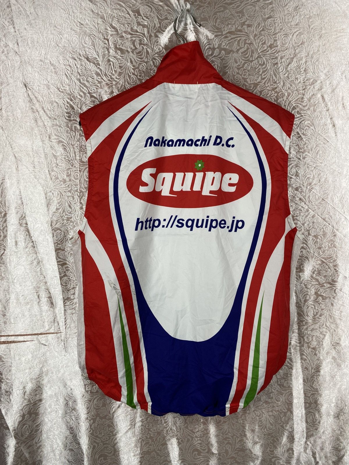 PEARL iZUMi Vintage Pearl Izumi Cycling Wind Vest Squipe Nakamachi D.C Size US L / EU 52-54 / 3 - 7 Thumbnail