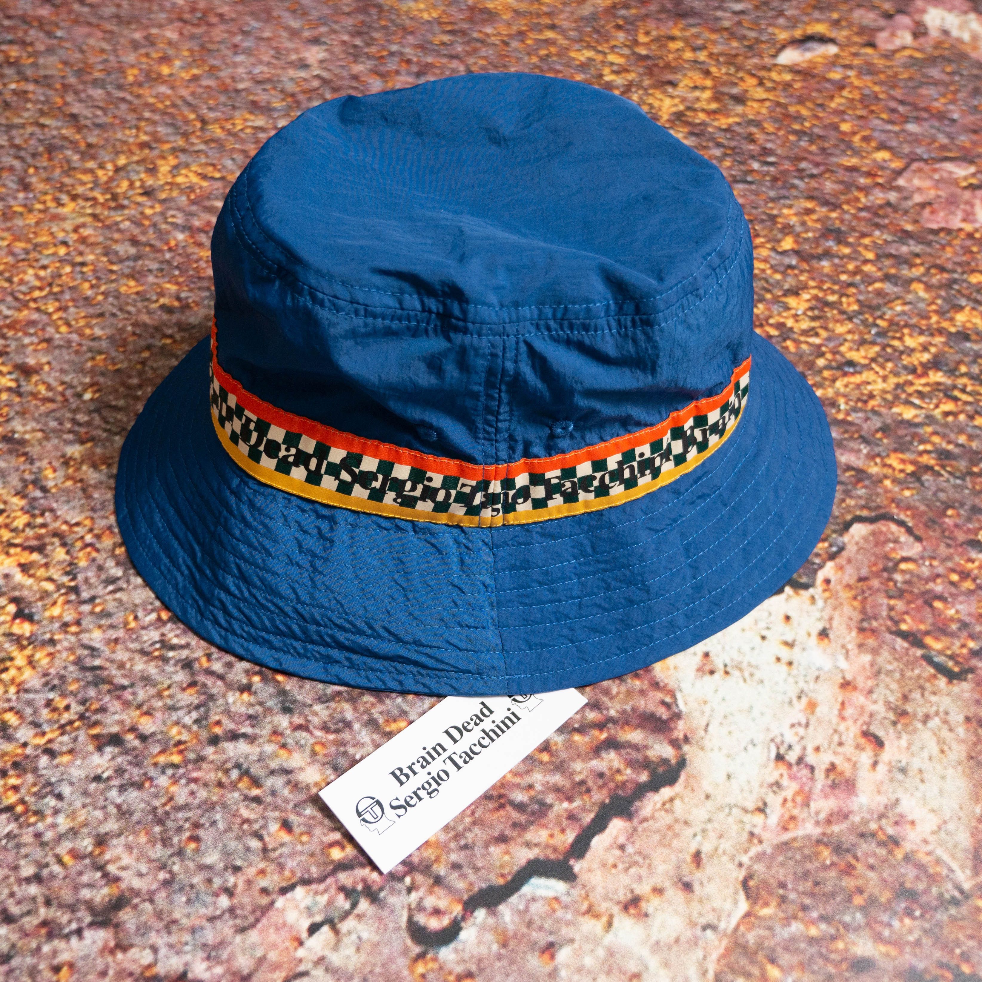 Brain Dead Brain Dead x Sergio Tacchini Bucket Hat New Size ONE SIZE - 1 Thumbnail