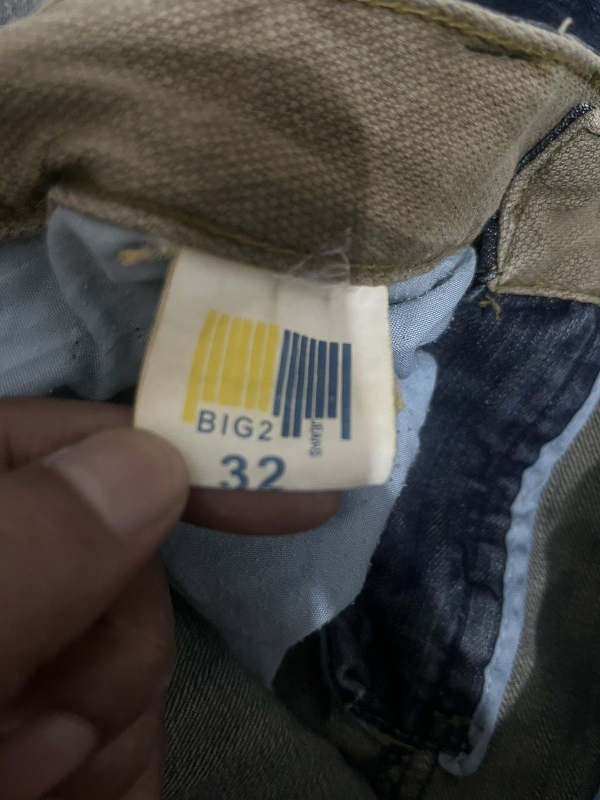 Isamu Katayama Backlash Vintage Y2K Biker Jeans", "Distressed Faded Denim" Size US 32 / EU 48 - 12 Thumbnail