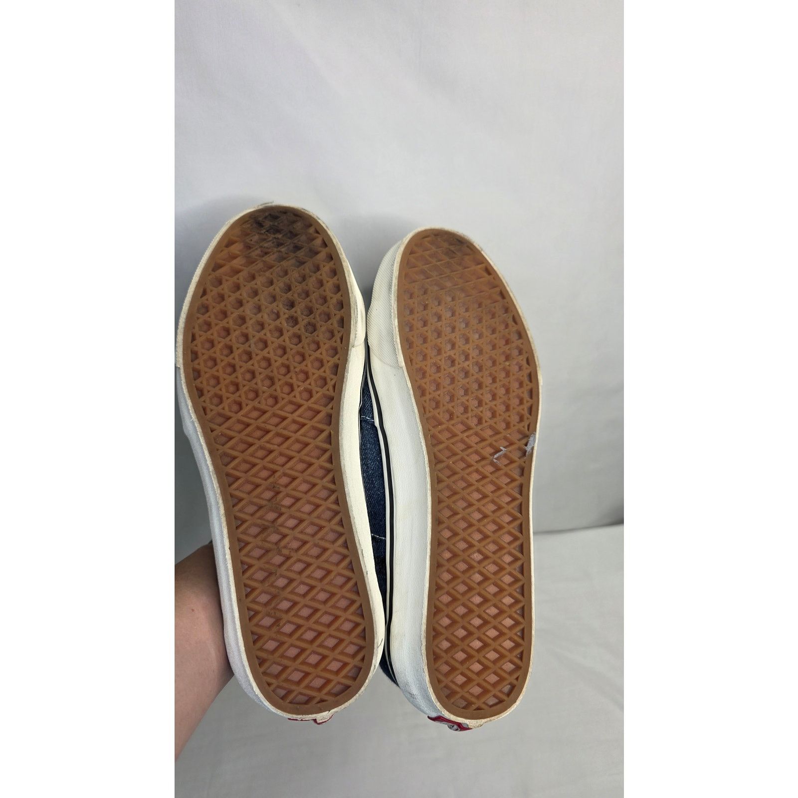 Vans Vans Sk8-Hi Denim Sneakers Men’s 9.5 High Top Shoes Size US 9.5 / EU 42-43 - 12 Thumbnail