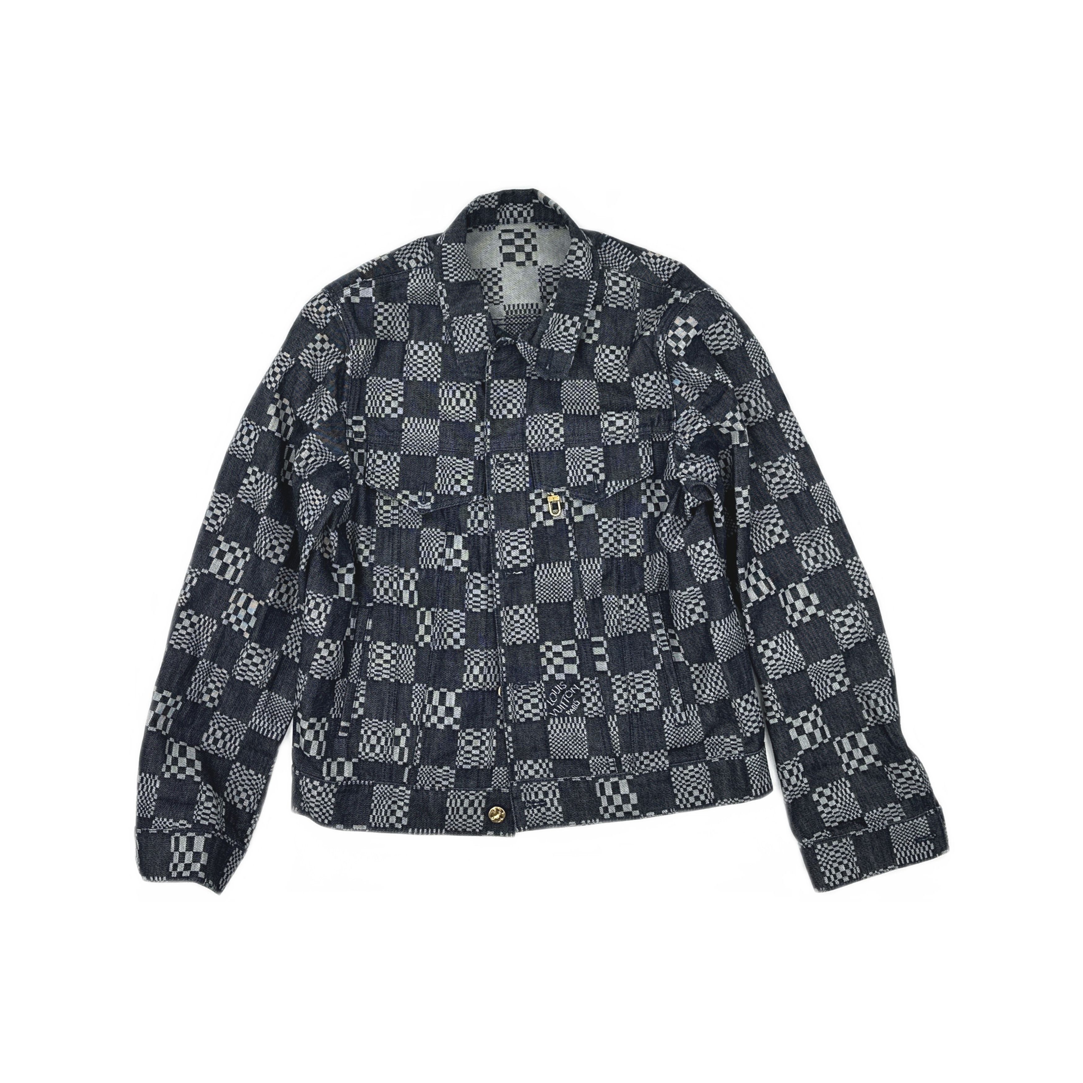 Louis Vuitton Louis Vuitton Damier Denim Jacket 48 Size US M / EU 48-50 / 2 - 1 Thumbnail