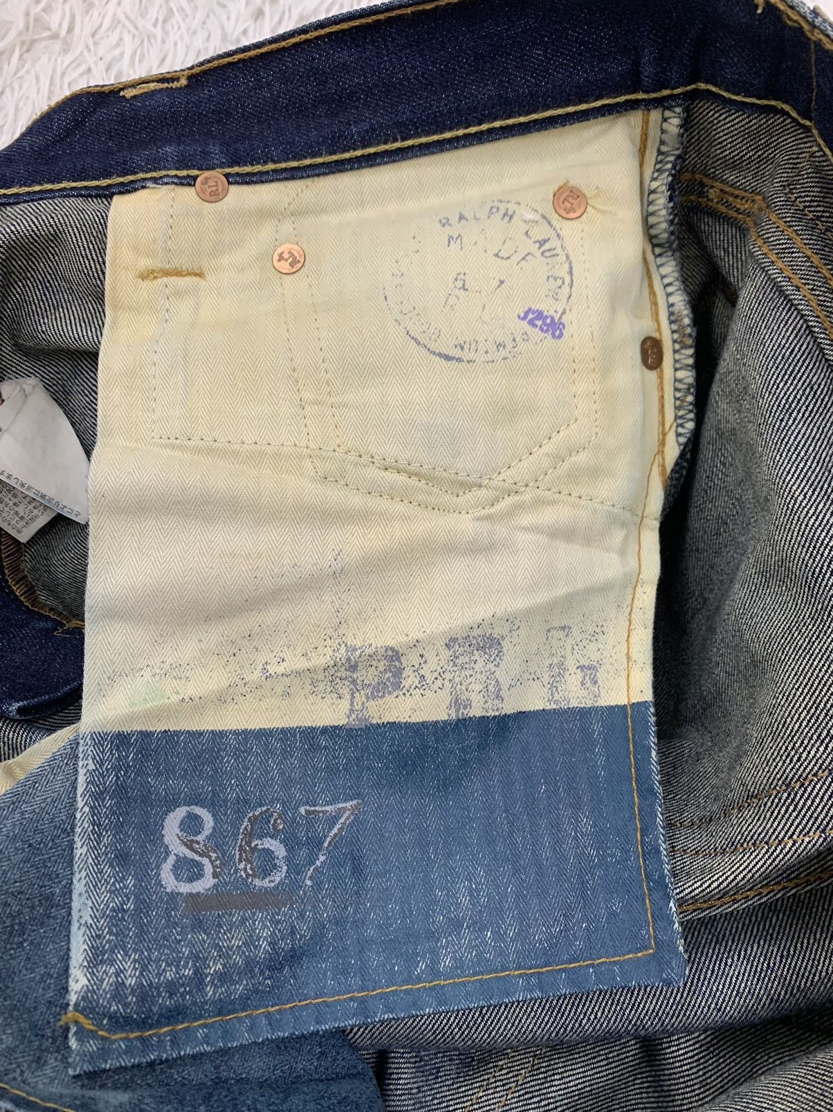 Polo Ralph Lauren Classic Polo Ralph Lauren Denim Pants Size US 33 - 17 Thumbnail