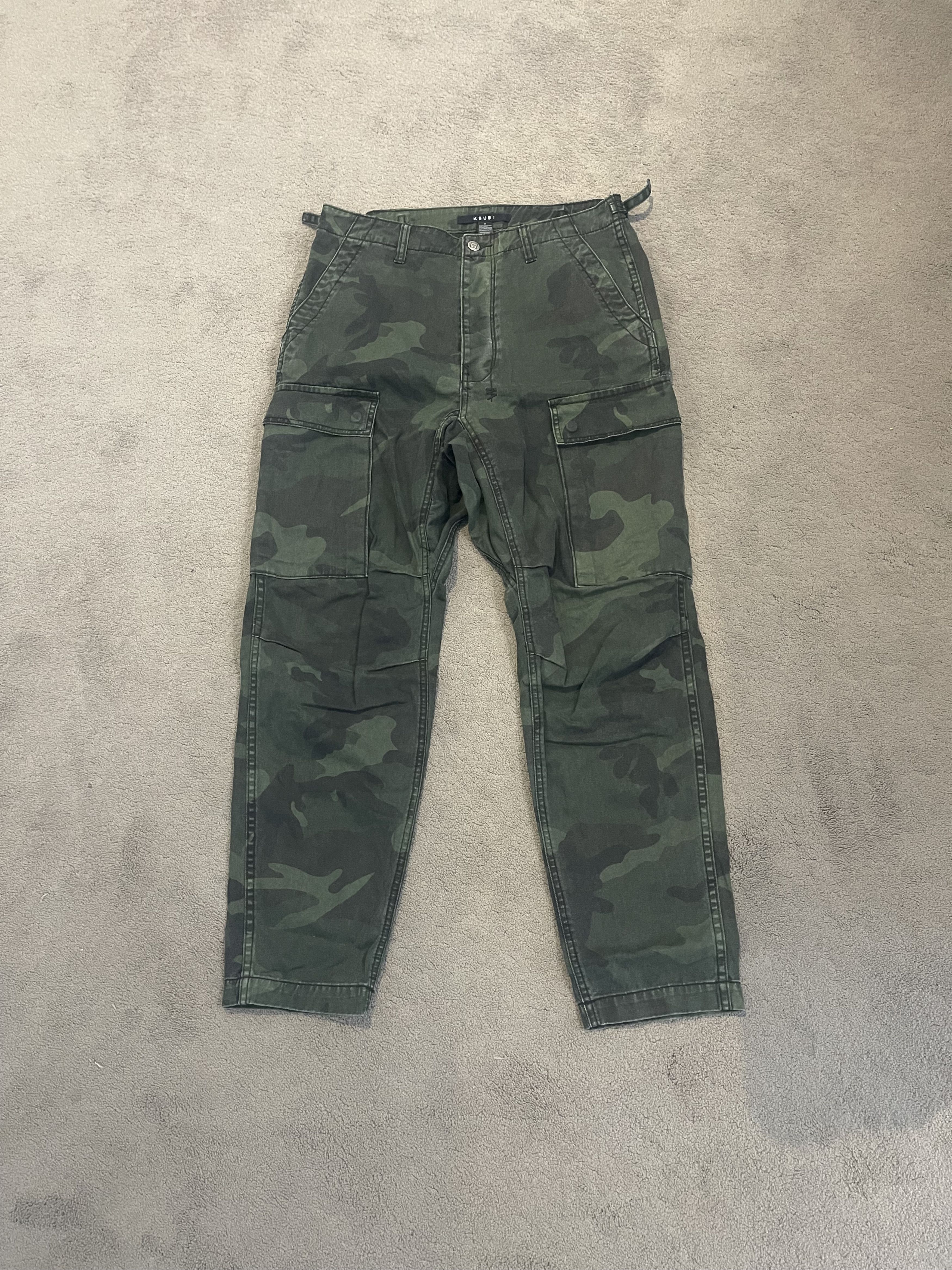 Ksubi Authentic Ksubi Camo Cargo Pants Size US 32 / EU 48 - 1 Thumbnail