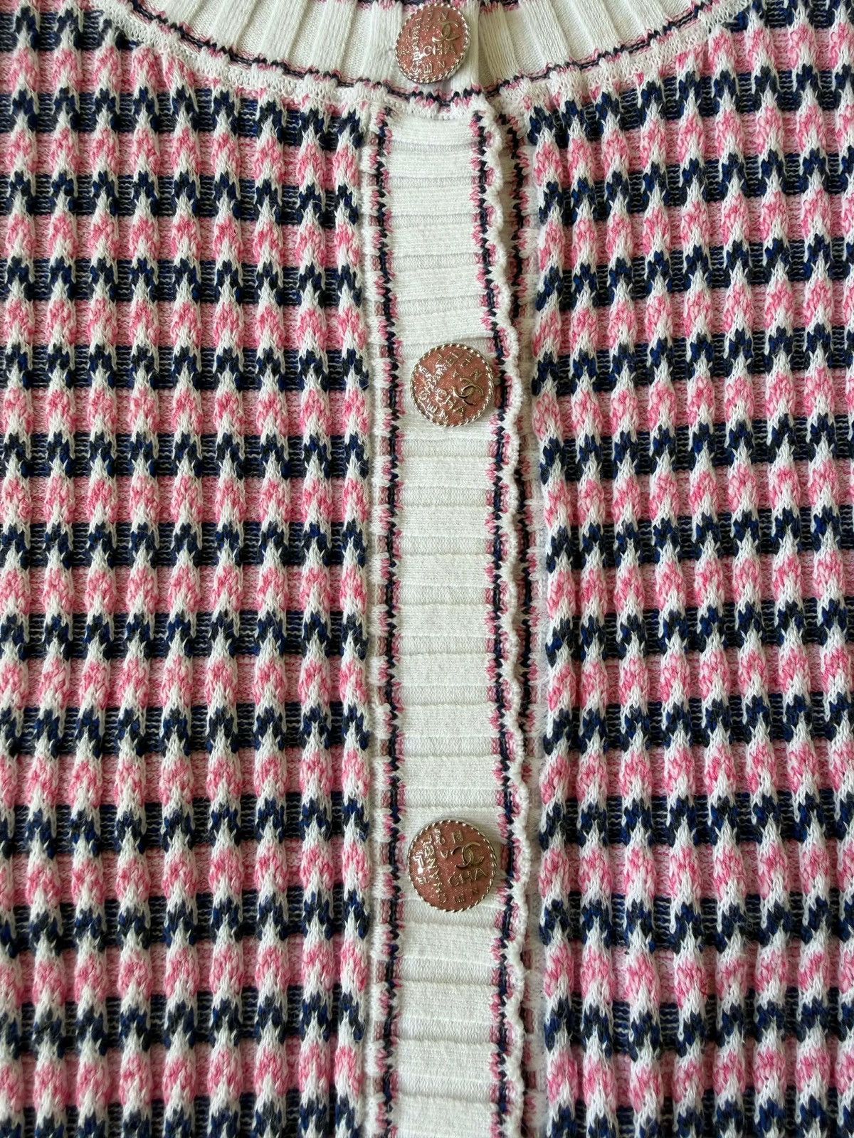 Chanel Chanel Stripped Multicolor Cardigan Size XS / US 0-2 / IT 36-38 - 6 Thumbnail