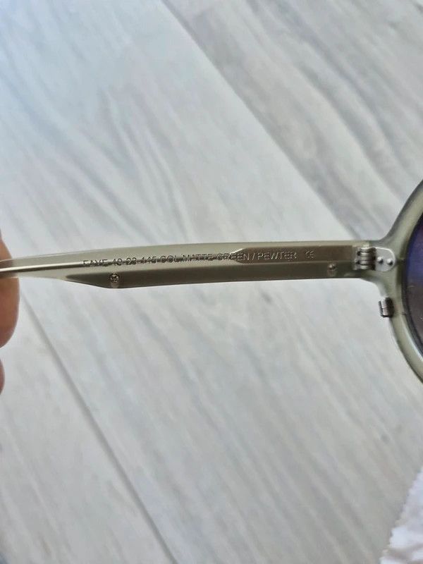 Moscot Round acetate and Metal framed sunglasses Size ONE SIZE - 5 Thumbnail