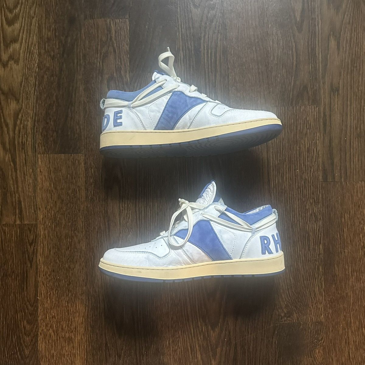 Rhude Rhude RHECESS Sneakers – Blue/White (Worn Once) Size US 9.5 / EU 42-43 - 2 Thumbnail