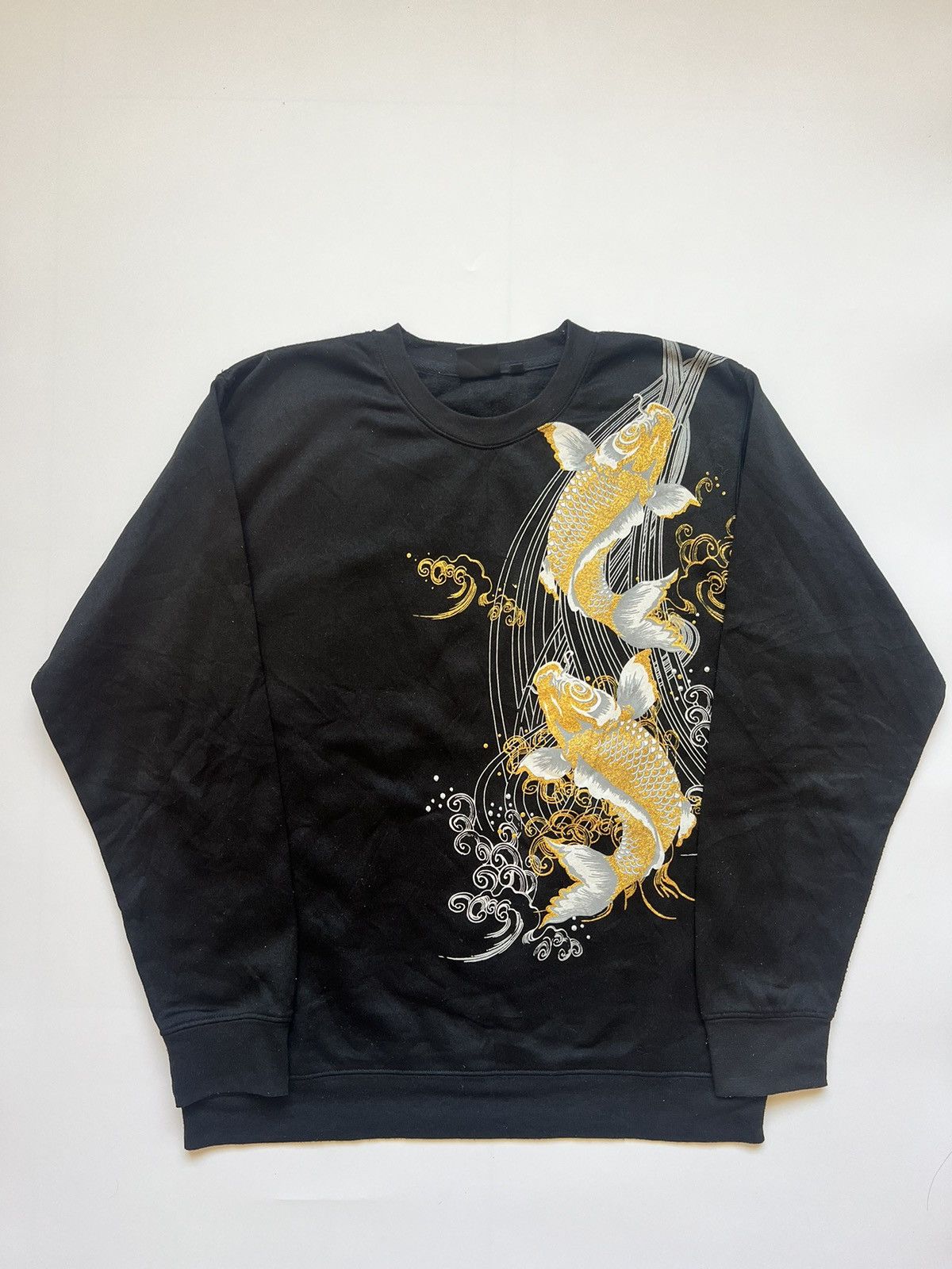 Japanese Brand × Vintage Koi Sakura Bullet House Sweatshirts Size US XL / EU 56 / 4 - 1 Thumbnail