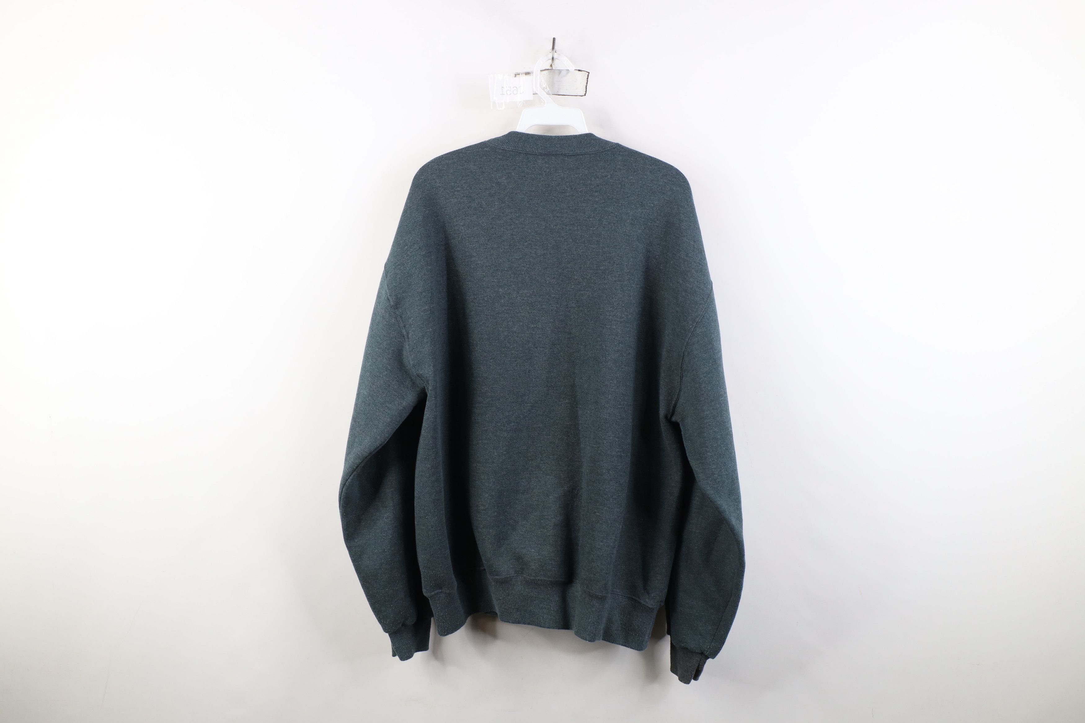 Russell Athletic Vintage 90s Russell Athletic Blank Crewneck Sweatshirt Gray Size US L / EU 52-54 / 3 - 11 Thumbnail