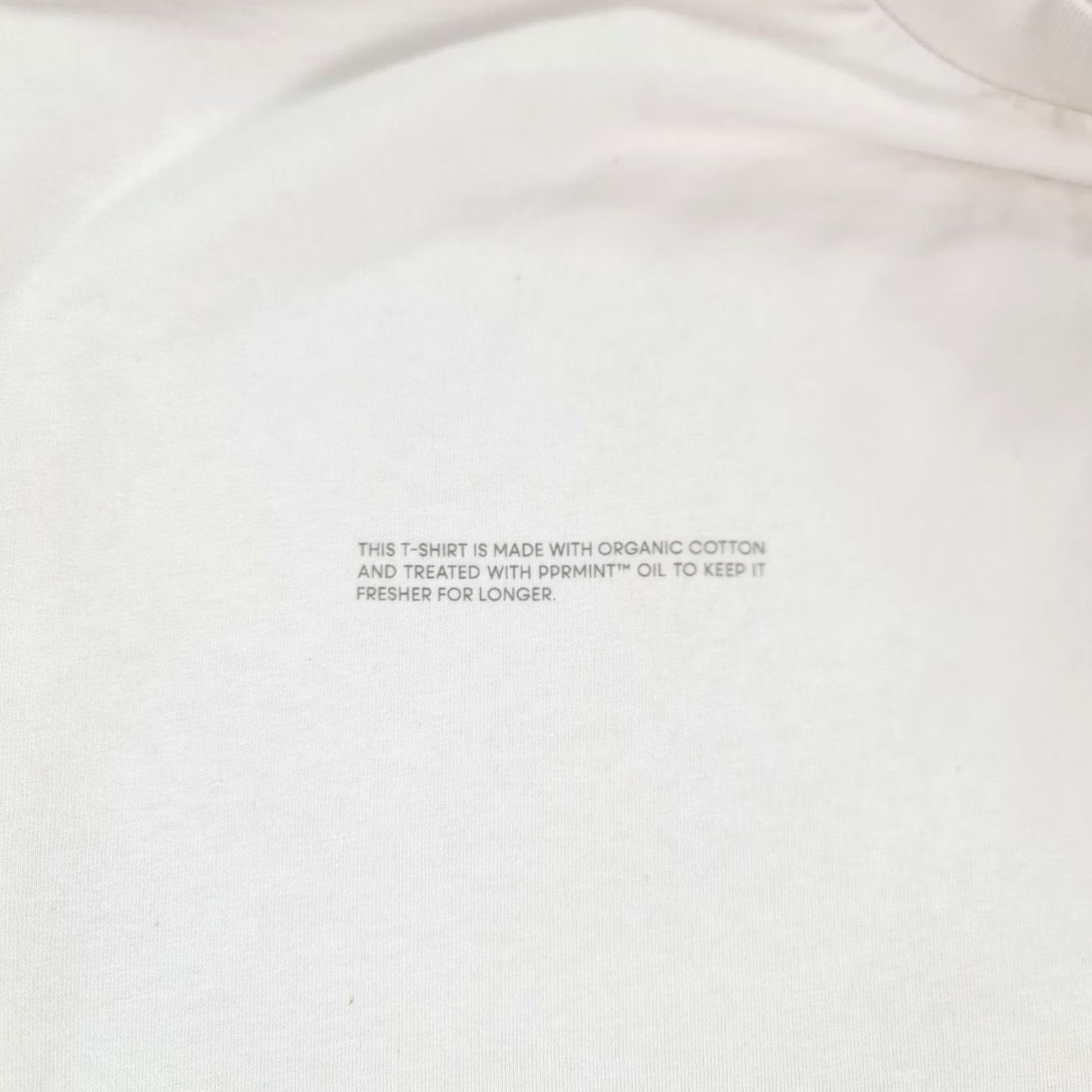 Pangaia Pangaia T-Shirt Mens Small Beige Cotton Crew Neck Long Sleeve Jersey Shirt Mini Boxy Fit Size US S / EU 44-46 / 1 - 4 Thumbnail