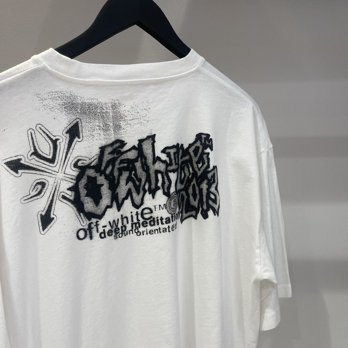 Off-White Off-White Blue Metal Arrow Tee Size US S / EU 44-46 / 1 - 4 Thumbnail
