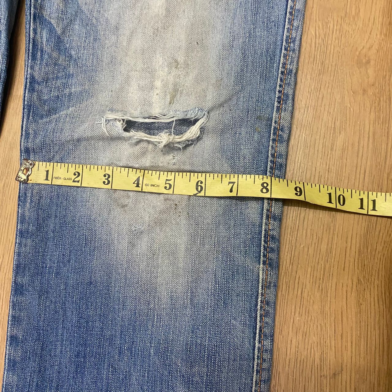 Edwin Vintage Edwin Distressed Denim Size US 32 / EU 48 - 6 Thumbnail