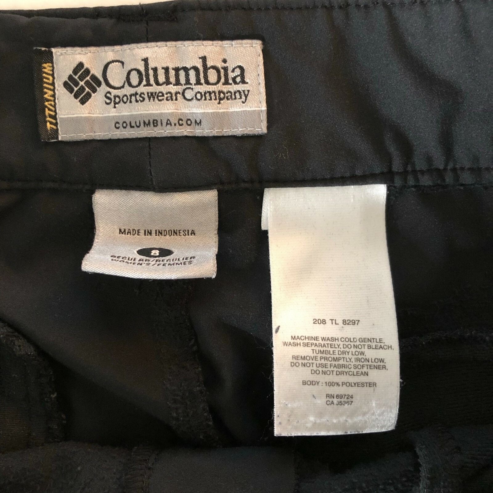 Columbia Columbia Titanium Womens Windbreaker Pants Zip Pockets Light Size 30" / US 8 / IT 44 - 3 Thumbnail