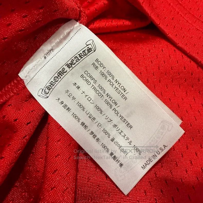 Chrome Hearts CHROME HEARTS Size M Red hockey long sleeves Size US M / EU 48-50 / 2 - 3 Thumbnail