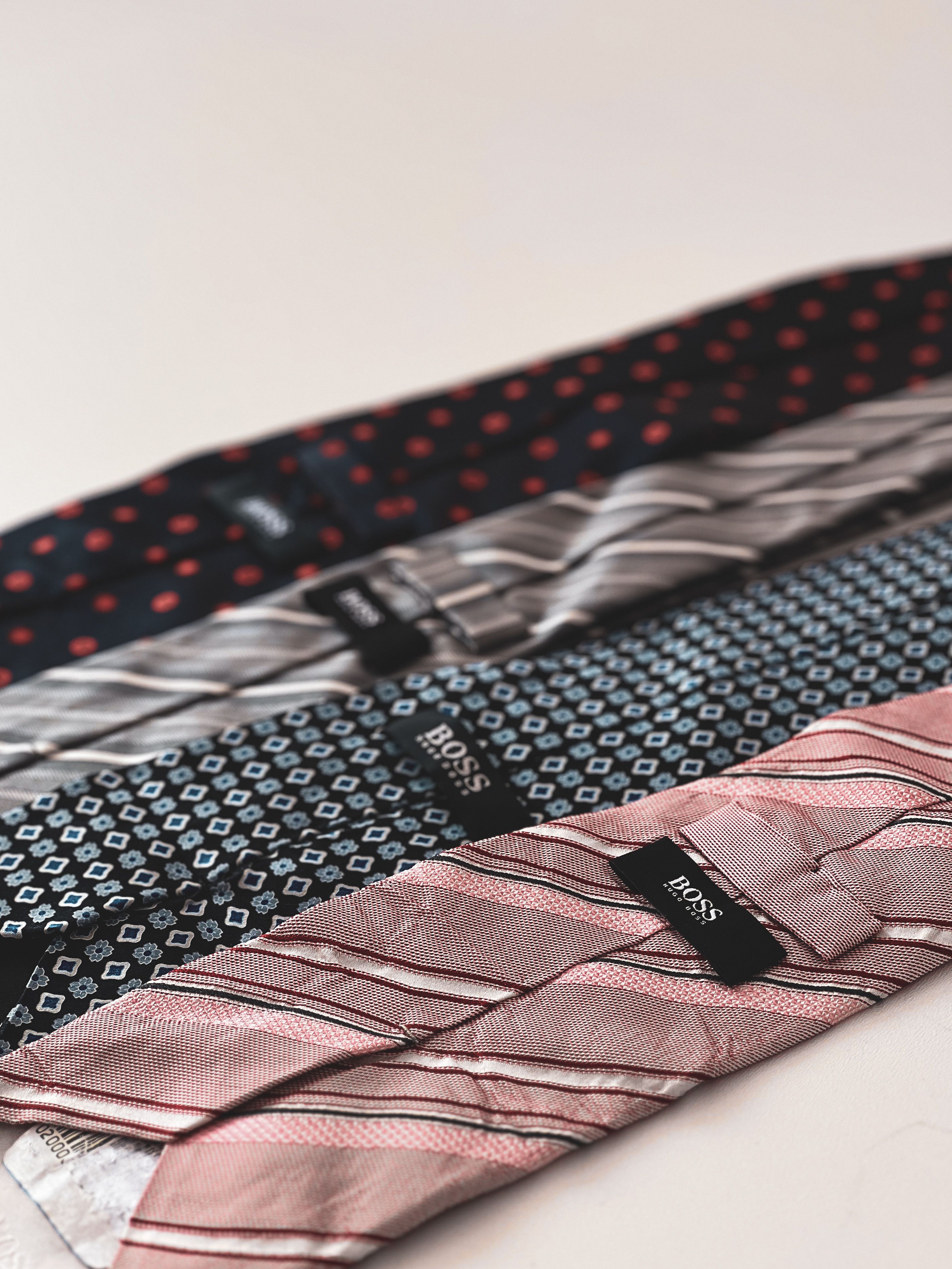Hugo Boss × Vintage Hugo Boss vintage 4-x cravat Size ONE SIZE - 3 Thumbnail