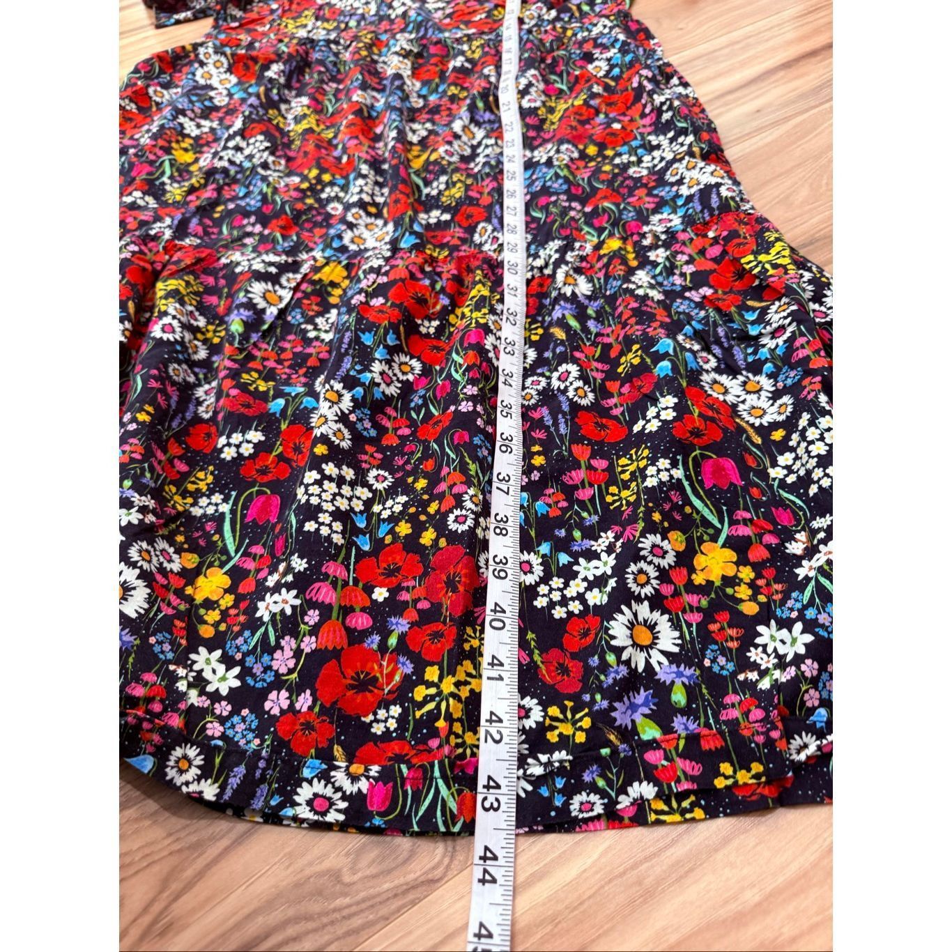Guru Gudrun Sjoden floral midi dress size Medium Size M / US 6-8 / IT 42-44 - 9 Thumbnail