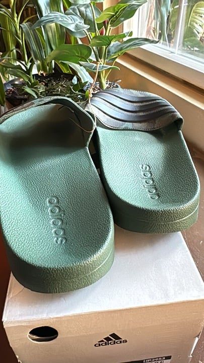 Adidas adidas Adilette Shower Slide 'Camo' Size 13 Sandals Men's Size US 13 / EU 46 - 3 Thumbnail