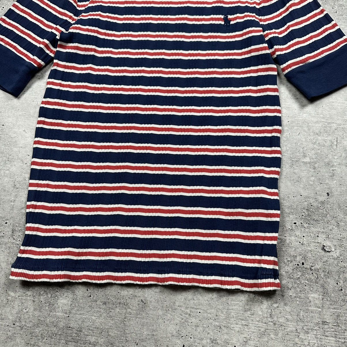Polo Ralph Lauren Polo Ralph Lauren Slim Fit Logo Striped T-shirt Women’s Size M / US 6-8 / IT 42-44 - 4 Thumbnail