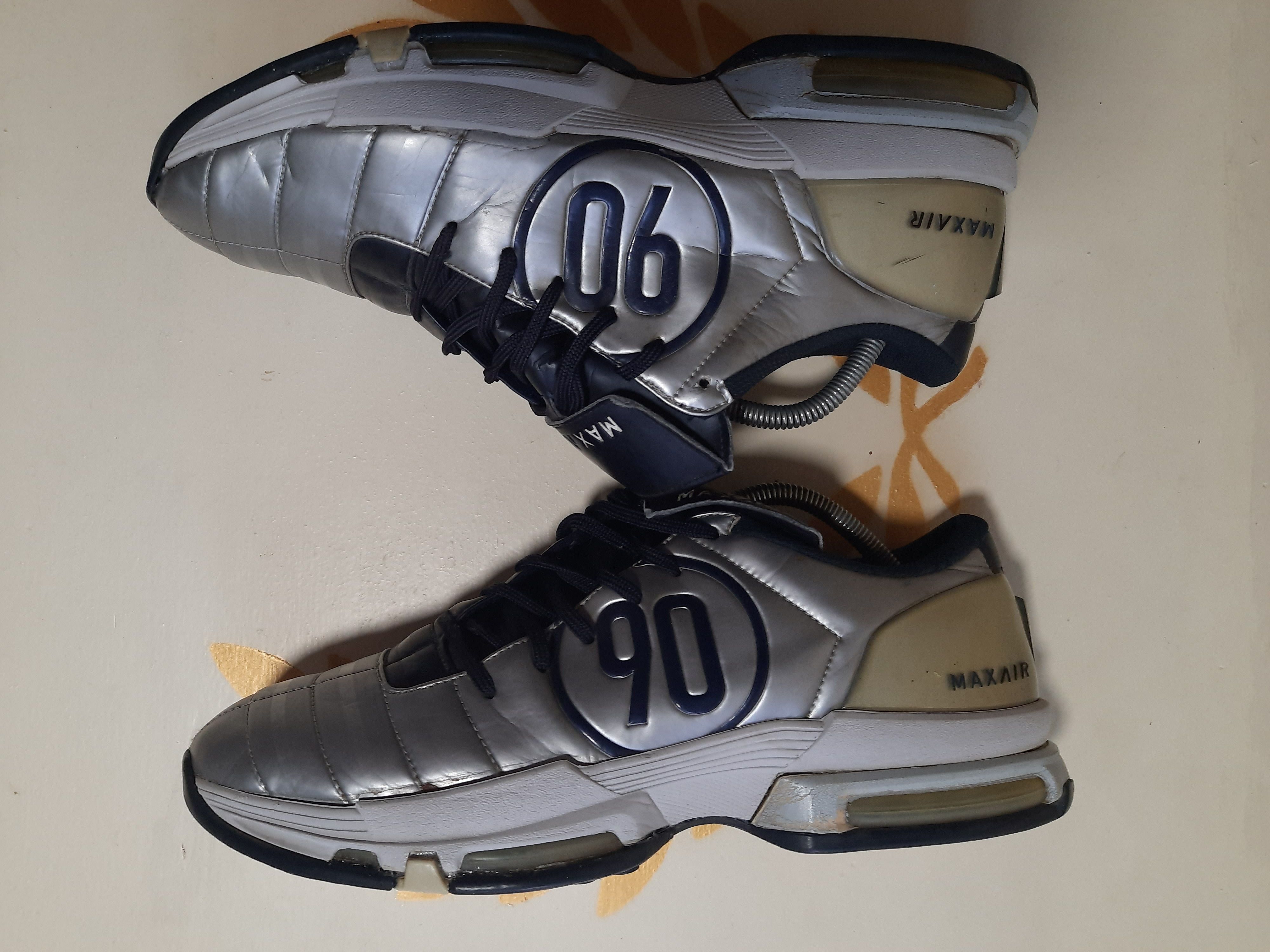 Nike × Vintage Nike Max Air T90 Sneakers Vintage 2004 Size US 12 / EU 45 - 8 Thumbnail