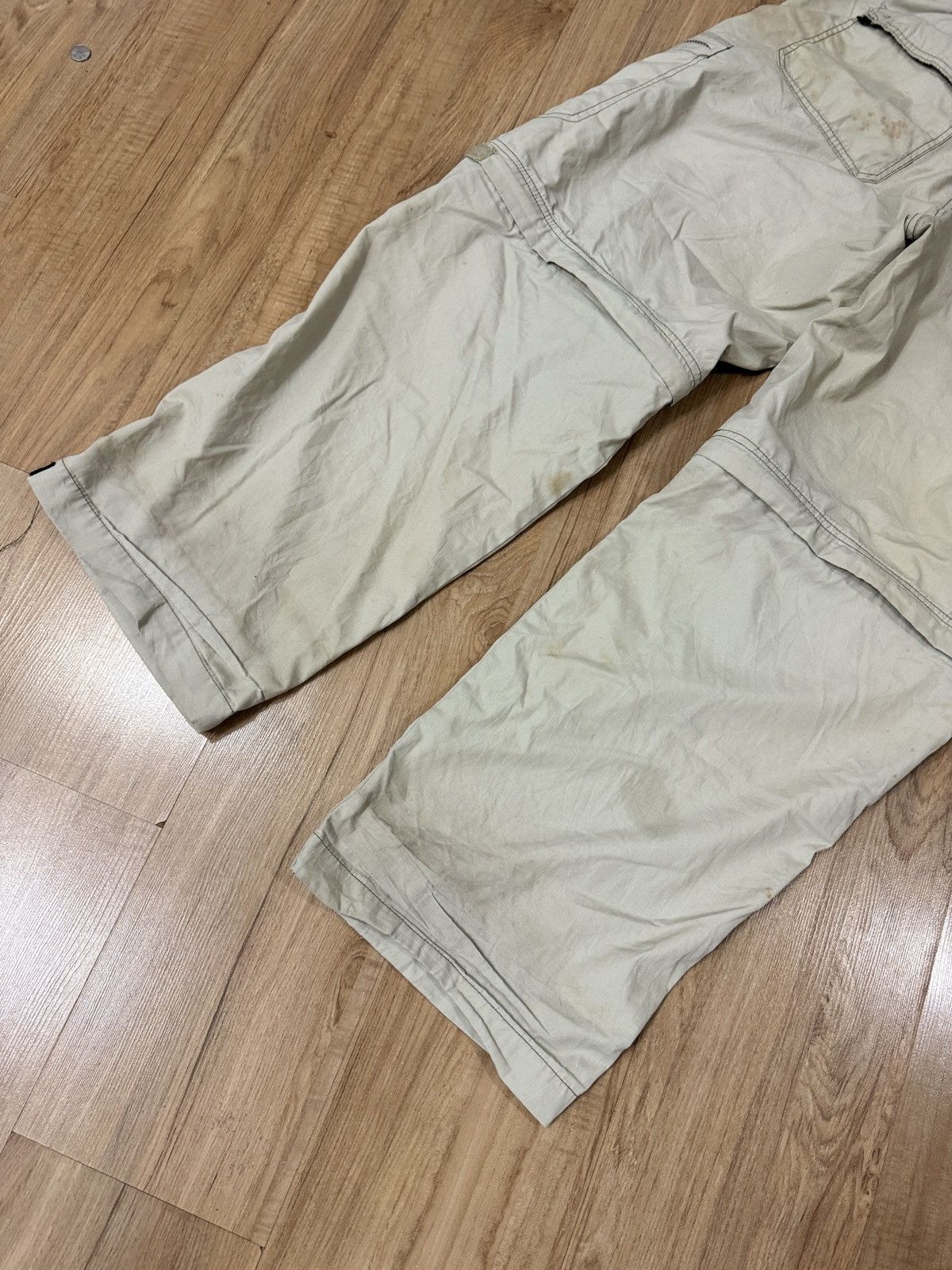 Japanese Brand Raton Laveur two ways baggy cargo plants Size US 35 - 5 Thumbnail