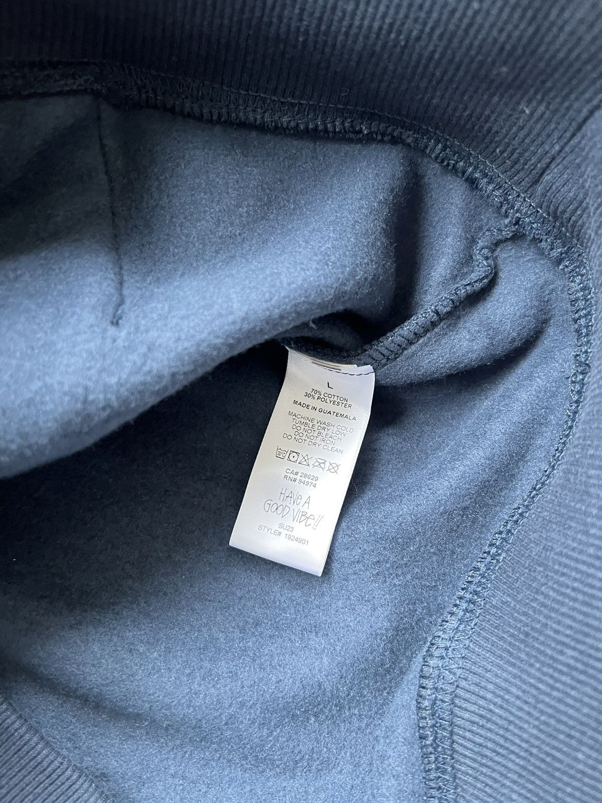Stussy Stussy No.4 Hoodie Navy Large Size US L / EU 52-54 / 3 - 7 Thumbnail