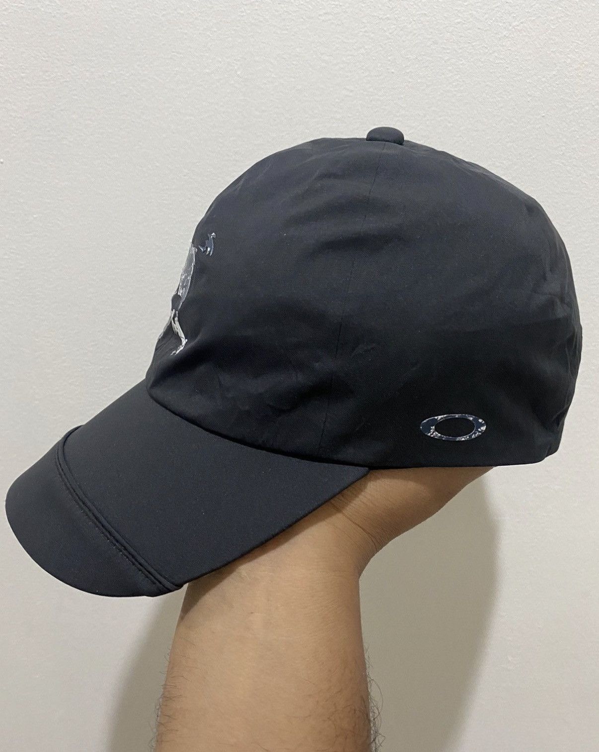 Oakley VTG OAKLEY Skull Waterproof Hat Size ONE SIZE - 3 Thumbnail