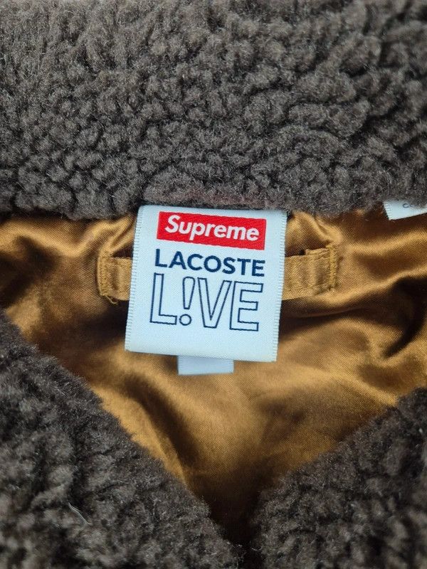 Supreme Supreme Men's Black Brown Wool Bomber Jacket Size M Size US M / EU 48-50 / 2 - 5 Thumbnail
