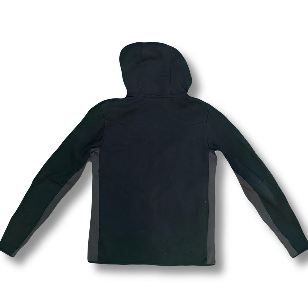Nike NikeTech Full Zip Hoodie Dark Smoke Grey/Safety Orange Size US S / EU 44-46 / 1 - 2 Thumbnail