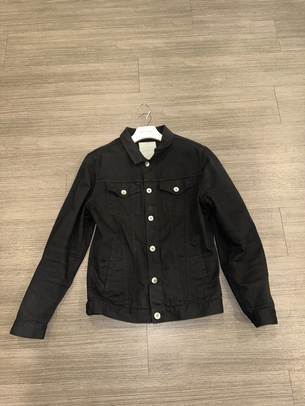 Brunello Cucinelli Black brunello denim jacket Size US L / EU 52-54 / 3 - 1 Thumbnail