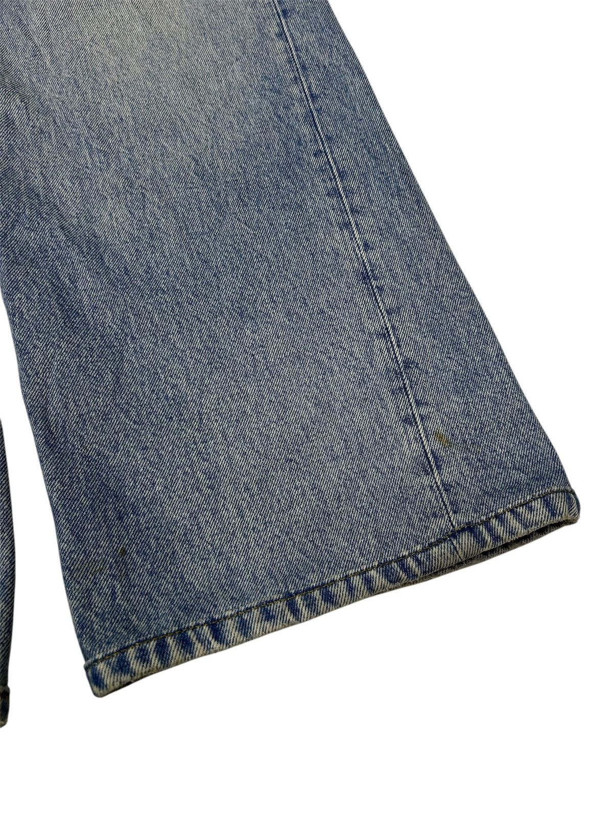 Zara ZARA Blue Wash Distressed Jeans Size US 27 - 12 Thumbnail