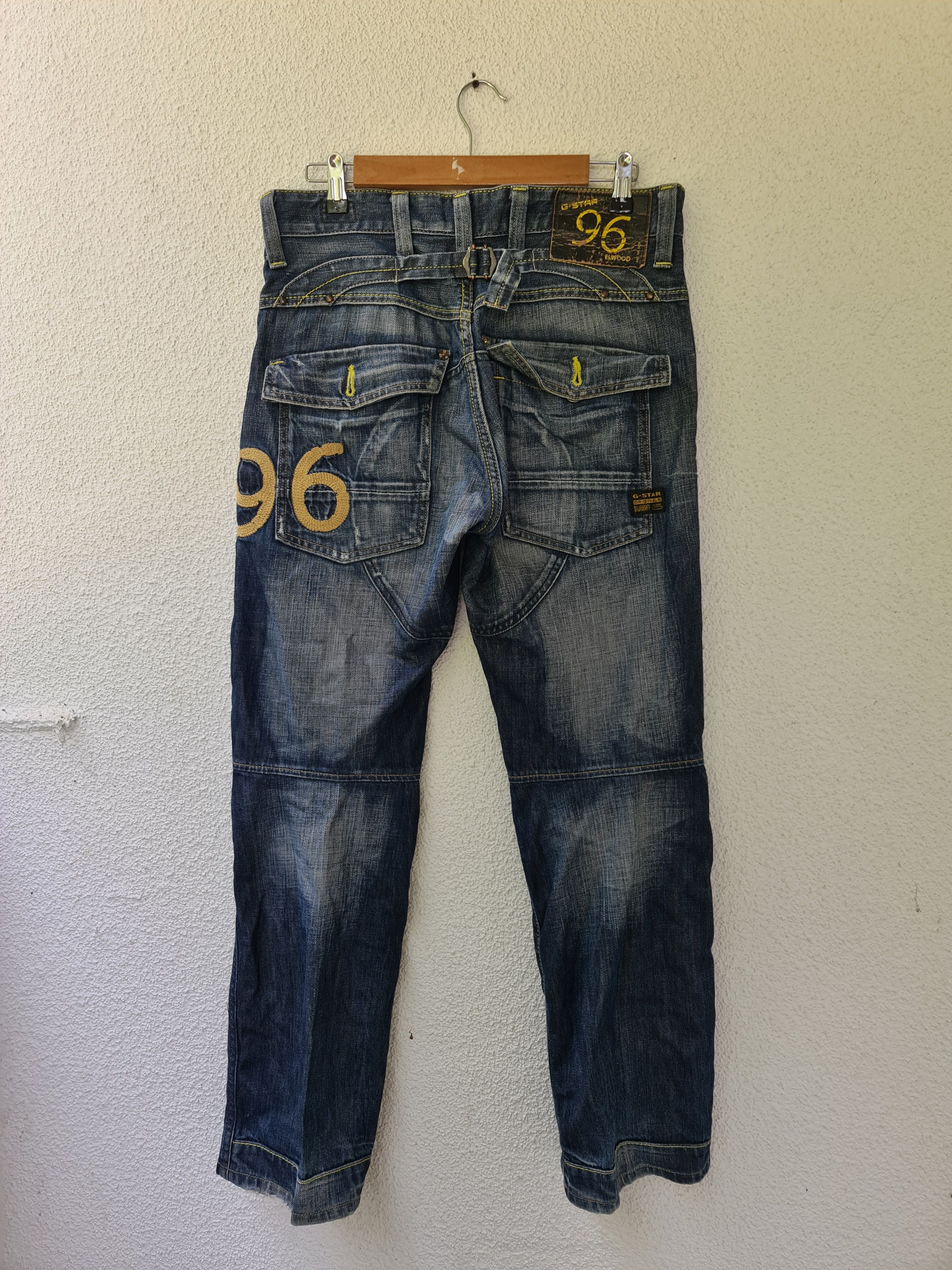 G-Star G STAR RAW DENIM JEANS 96 ELWOOD Size US 32 / EU 48 - 3 Thumbnail