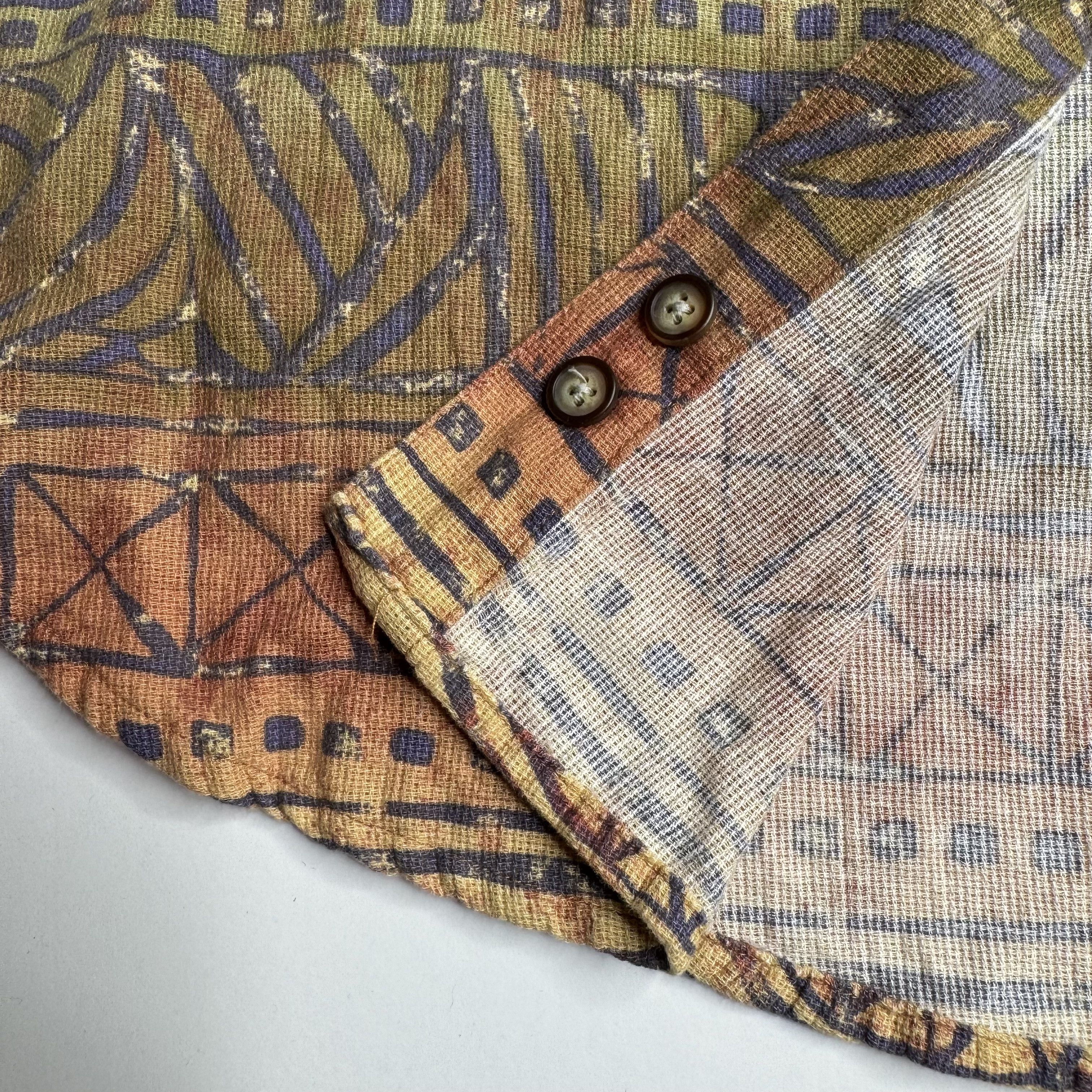 The Territory Ahead Vintage Territory Ahead Crazy Abstract Tribal Shirt Size US XL / EU 56 / 4 - 13 Thumbnail