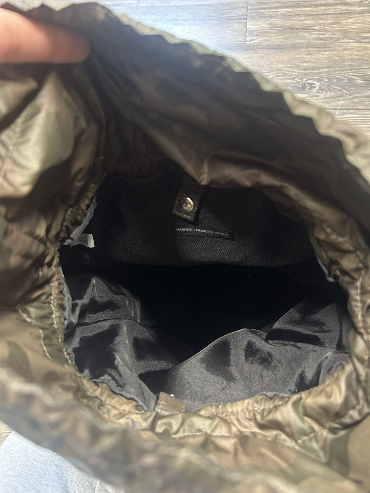 Marithe + Francois Girbaud Marithé François Girbaud Puff Camo Bag Size ONE SIZE - 8 Thumbnail