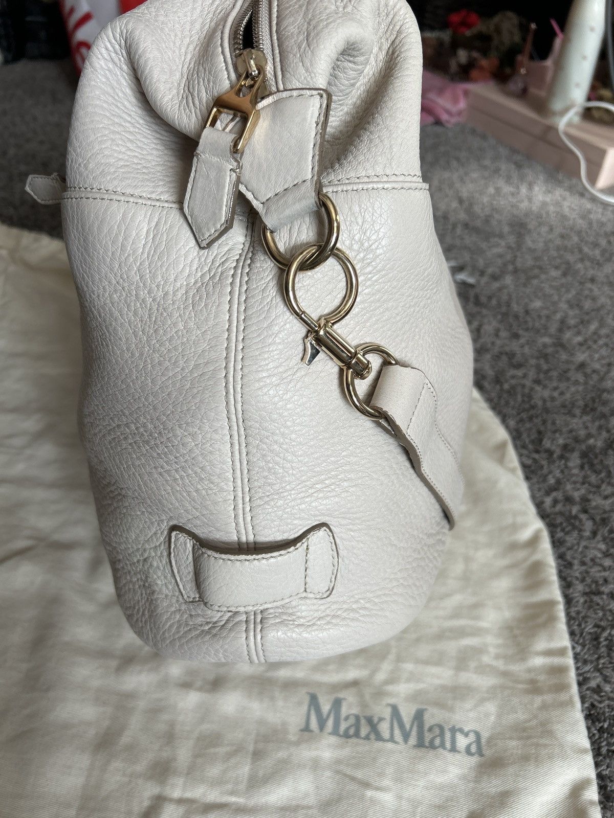 Max Mara Cachi cream with shoulder strap Size ONE SIZE - 6 Thumbnail