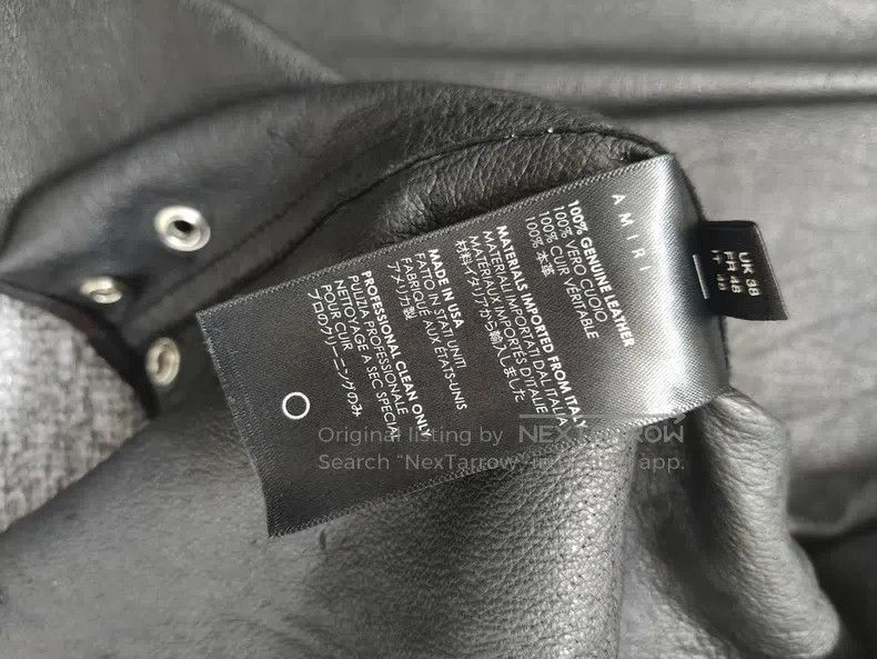 Other Amiri Original leather plaid shirt Size US M / EU 48-50 / 2 - 3 Thumbnail