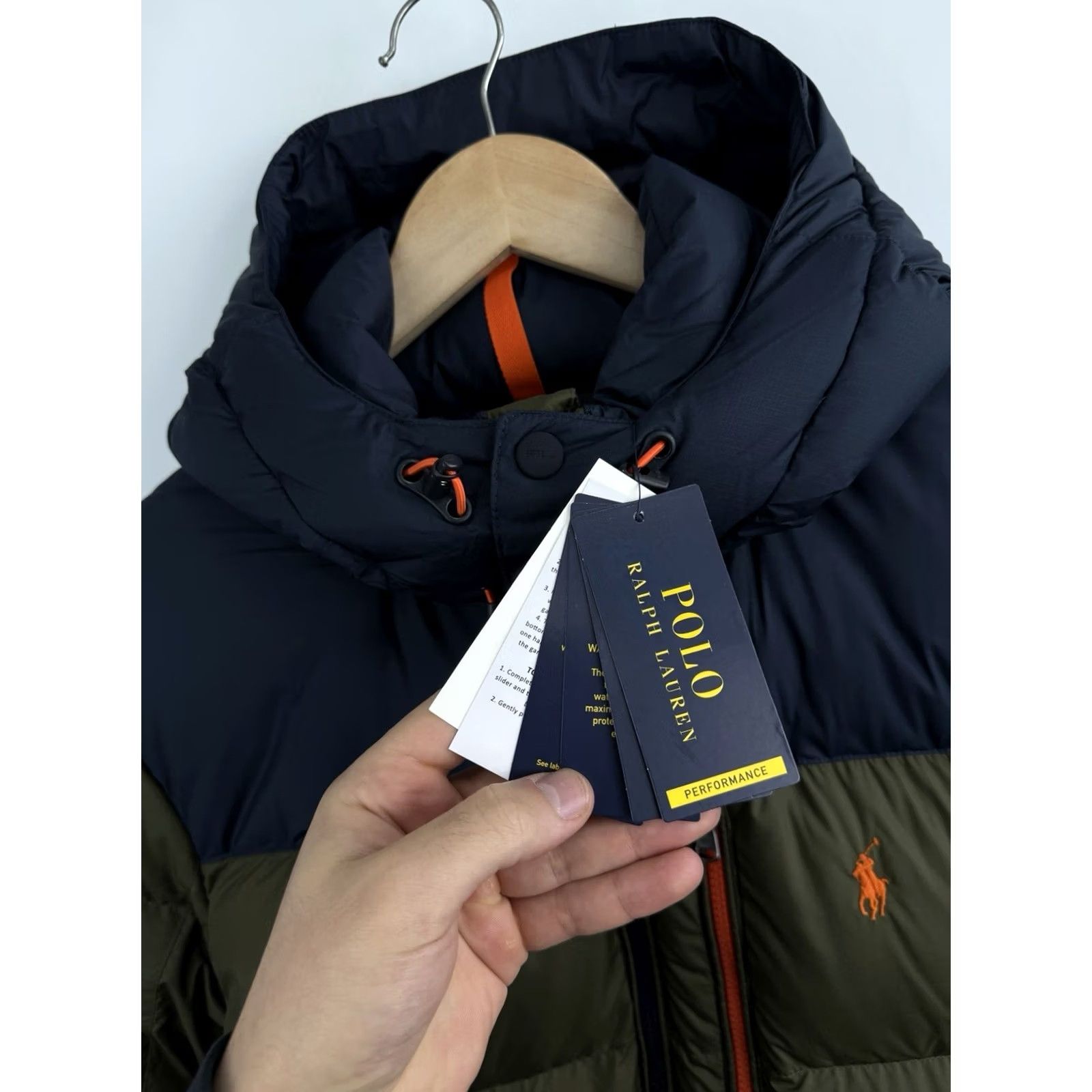 Ralph Lauren VINTAGE? No — actually NEW Polo Ralph Lauren Hooded Down Puffer El Cap Jacket L Green Men Jacket Size US L / EU 52-54 / 3 - 6 Thumbnail