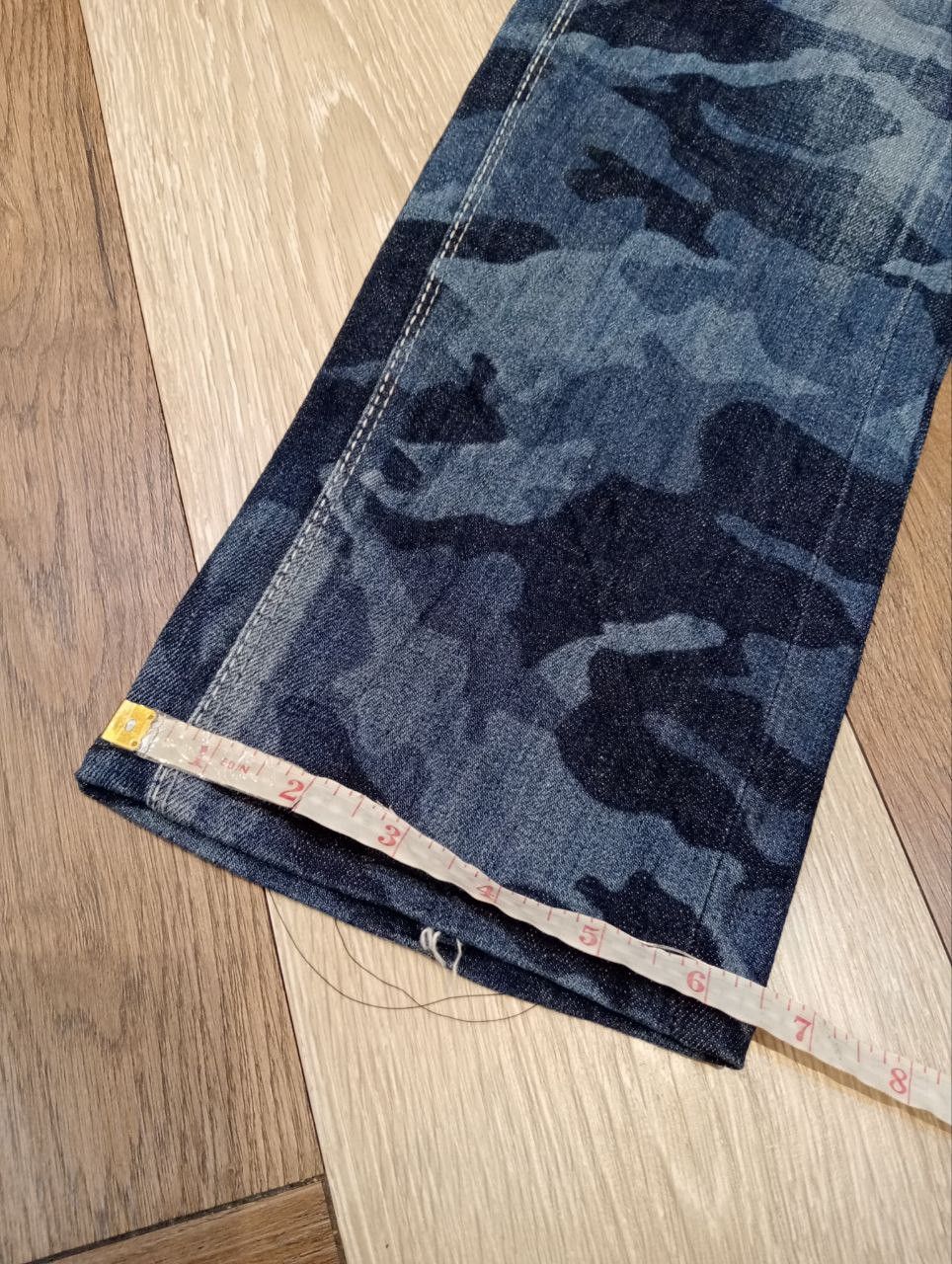 GOSTAR DE FUGA JAPANESE GOSTAR DE FUGA BLUE DENIM JEANS Size US 33 - 20 Thumbnail