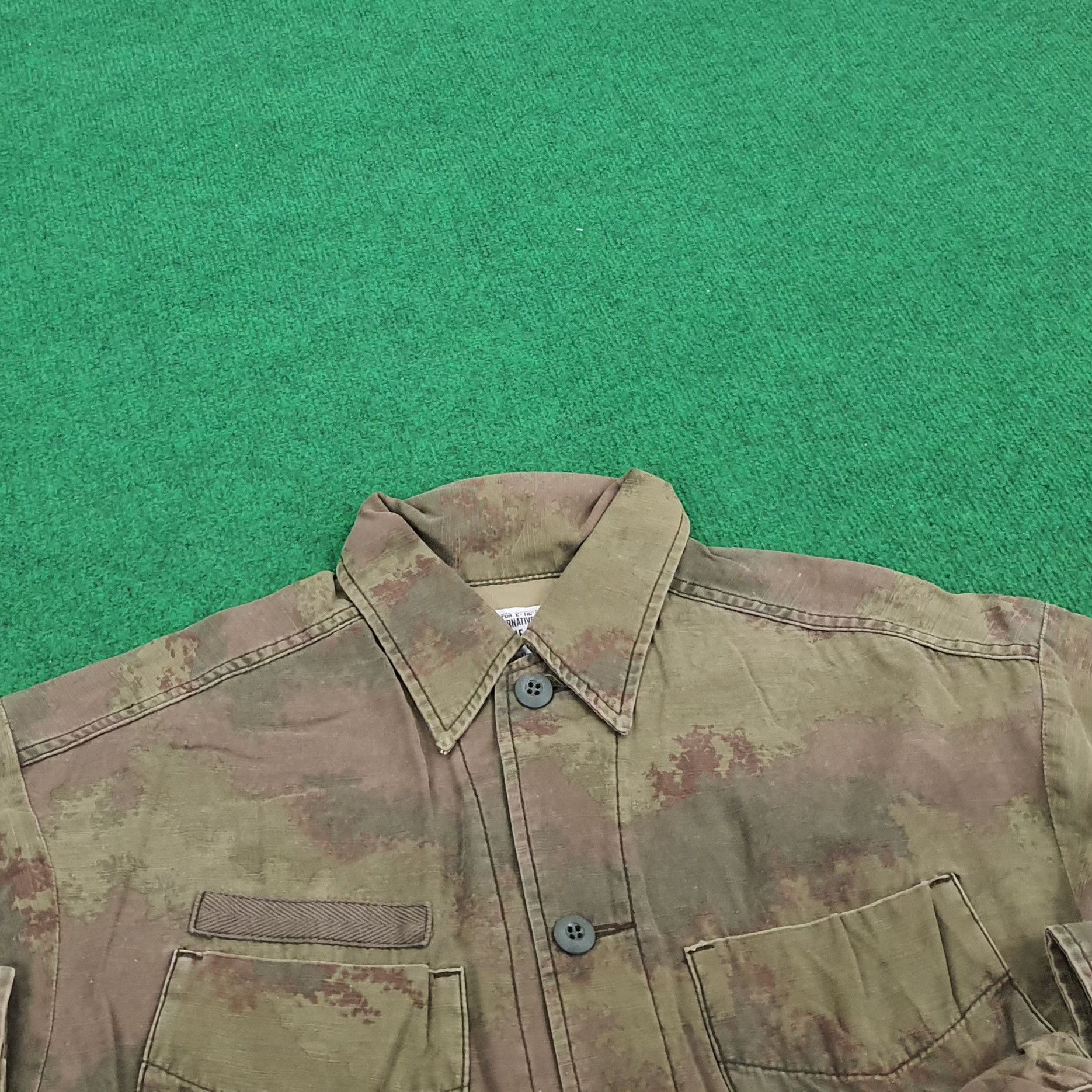 Vintage Vintage RNA Republic Inc. Military Button Up Shirt Size US L / EU 52-54 / 3 - 4 Thumbnail