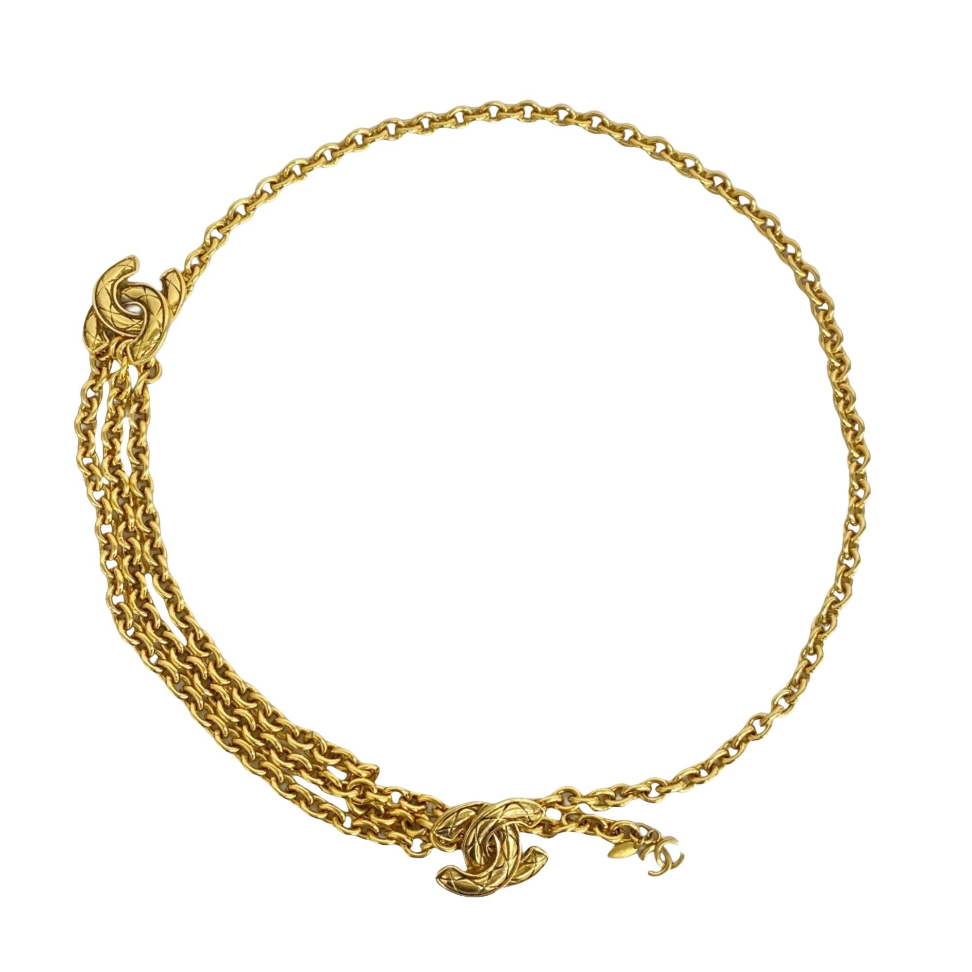 Chanel Chanel Coco Mark belt Size ONE SIZE - 1 Thumbnail