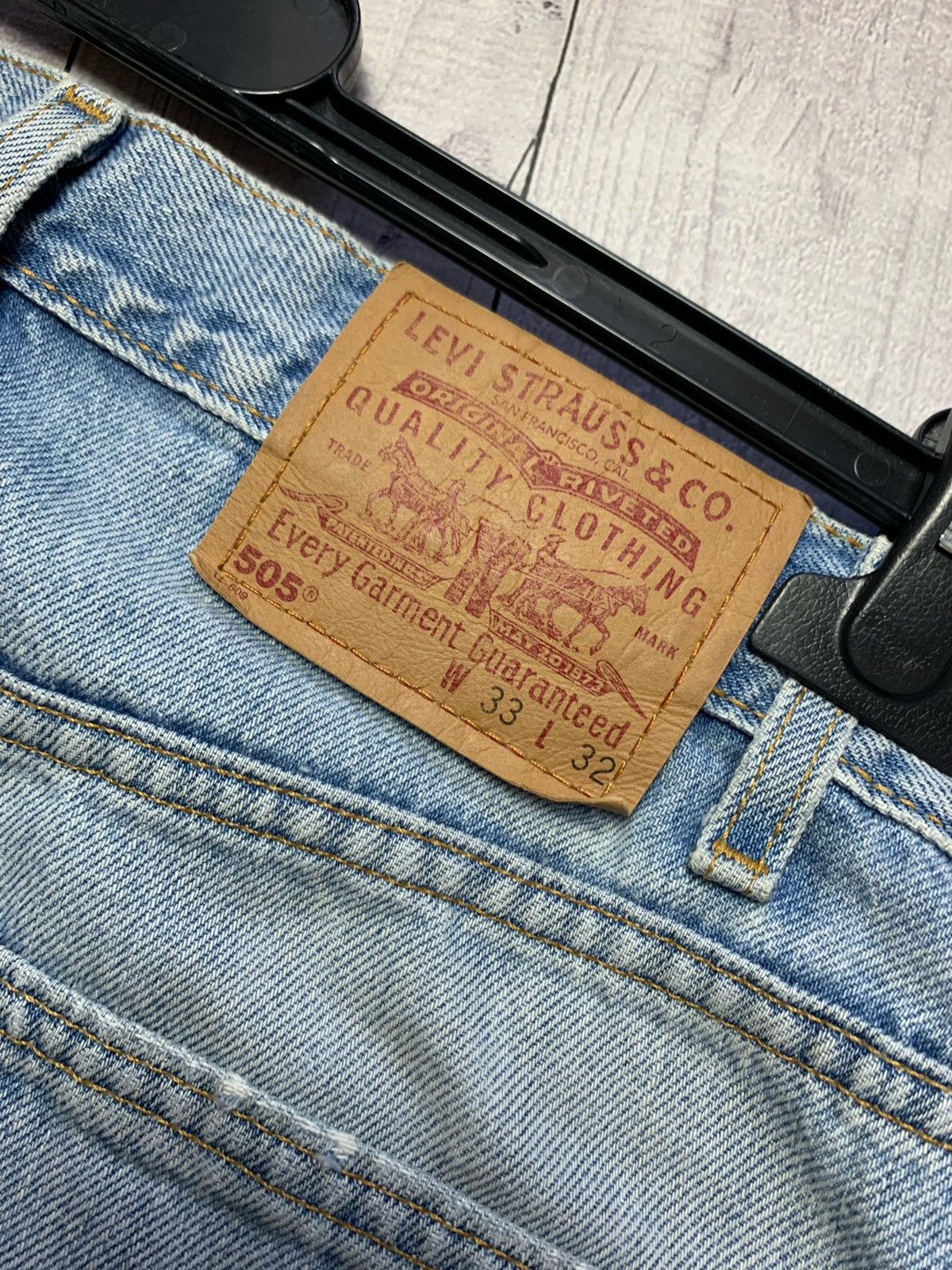Levi's × Levi's Vintage Clothing × Vintage Levi’s vintage 505 denim jeans Size 32 Size US 32 / EU 48 - 3 Thumbnail