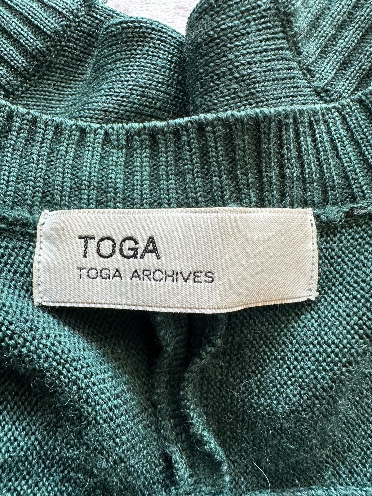 TOGA VIRILIS × Toga TOGA Toga Archives wool symmetrical knitwear Size US M / EU 48-50 / 2 - 8 Thumbnail