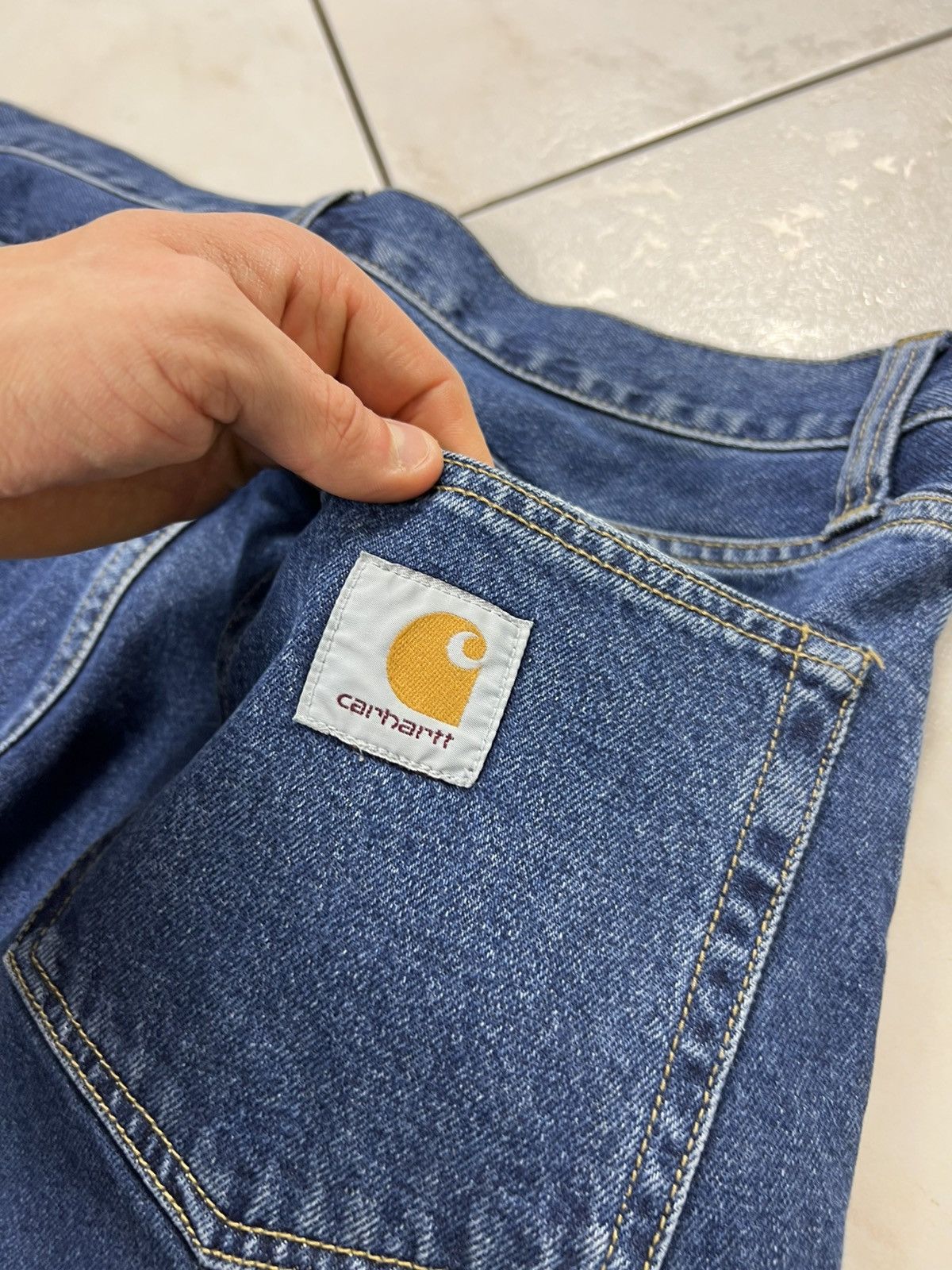 Carhartt Vintage Carhartt Landon pant y2k classic baggy denim jeans Size US 33 - 13 Thumbnail