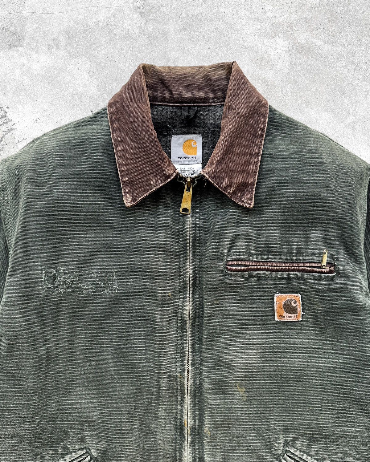 Carhartt Distressed Vintage Carhartt Detroit Jacket J97 MOS Size US M / EU 48-50 / 2 - 7 Thumbnail